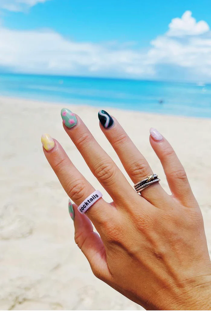 Flip Reversible cocktails / coffee Ring - Image 9