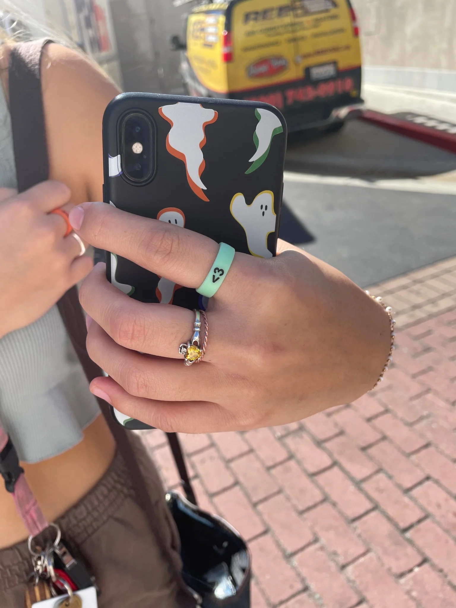 Flip Reversible heart / broken heart Ring - Image 10