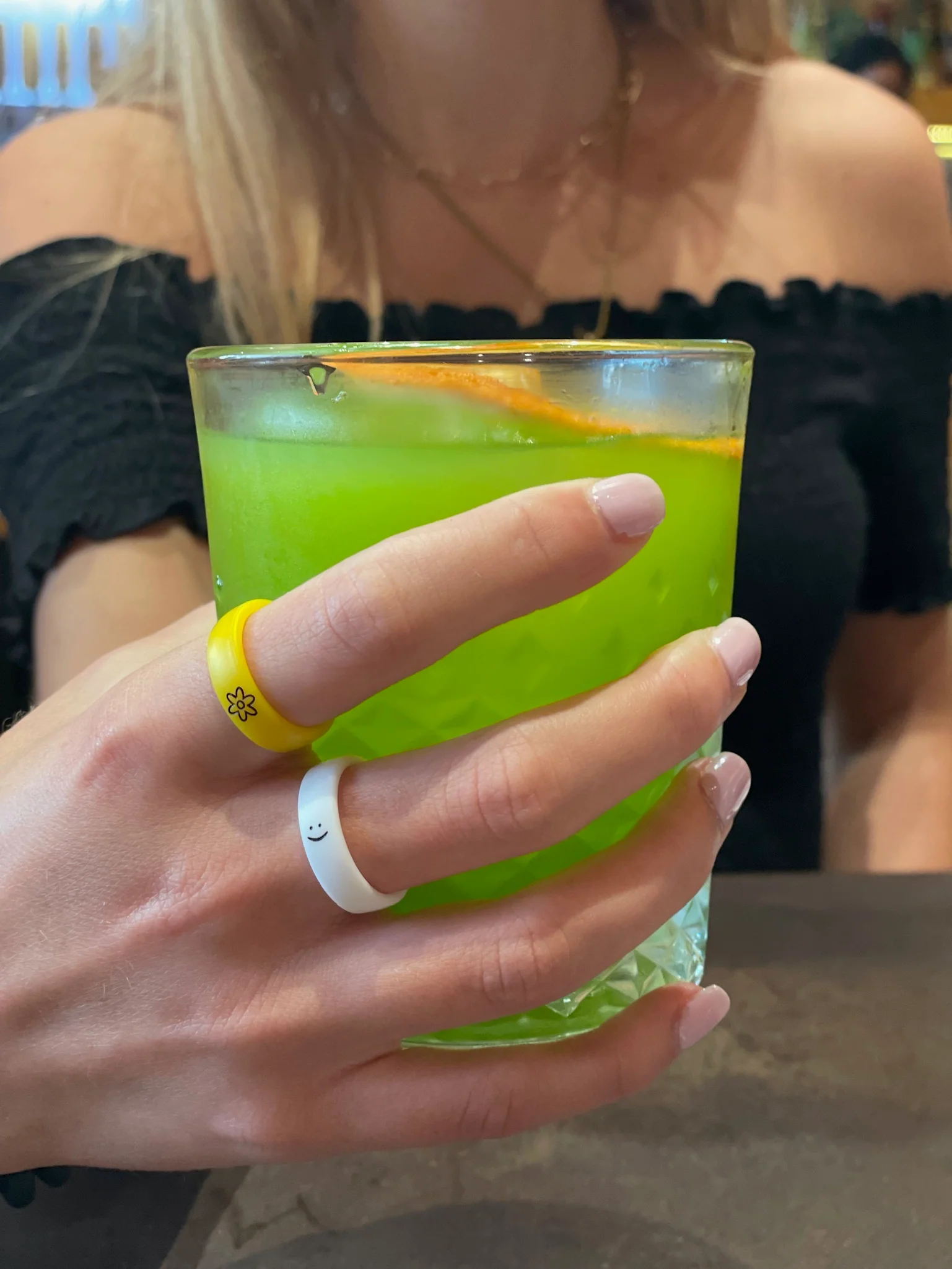 Flip Reversible flower / power Ring - Image 4