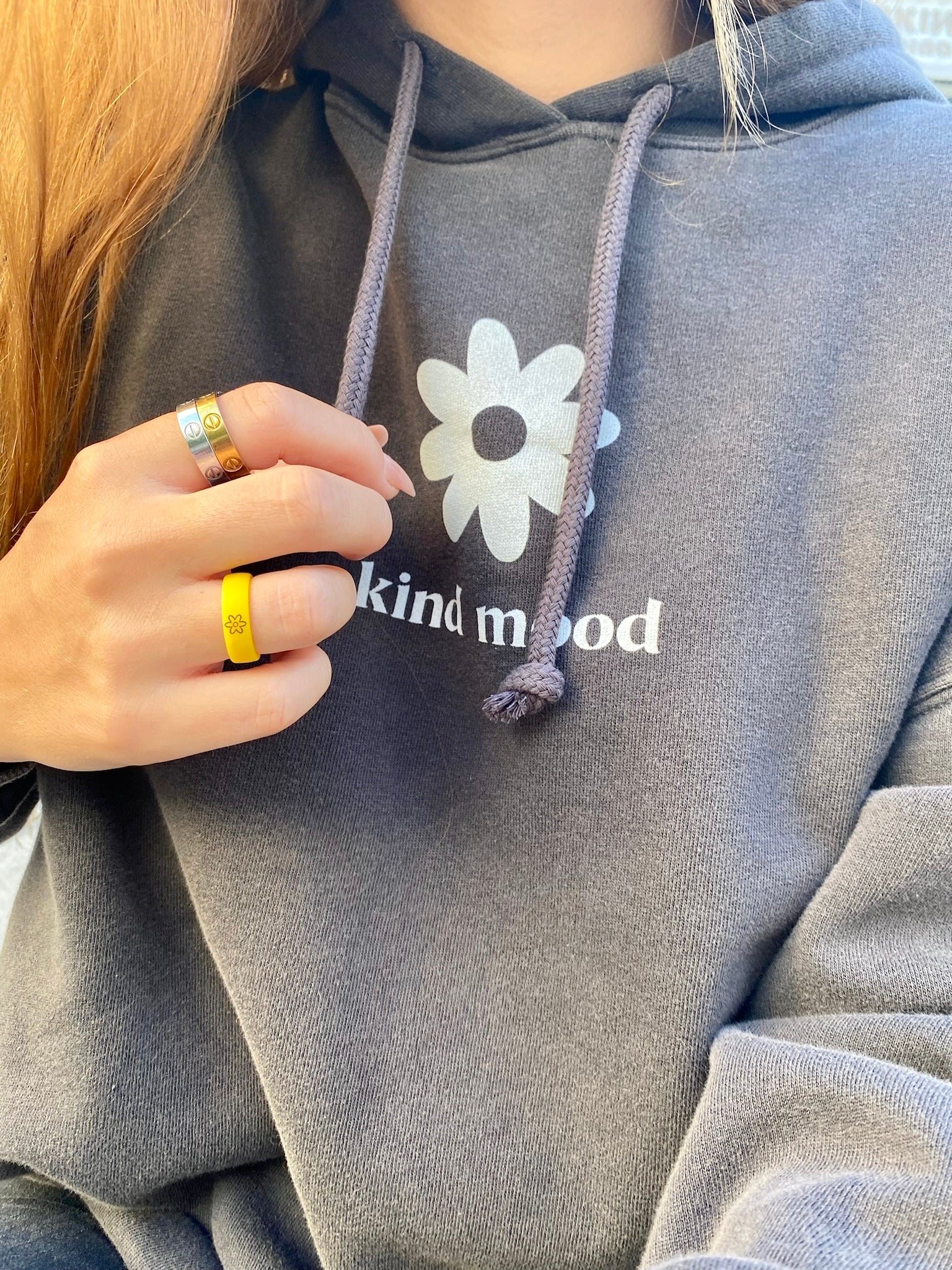 Flip Reversible flower / power Ring - Image 9