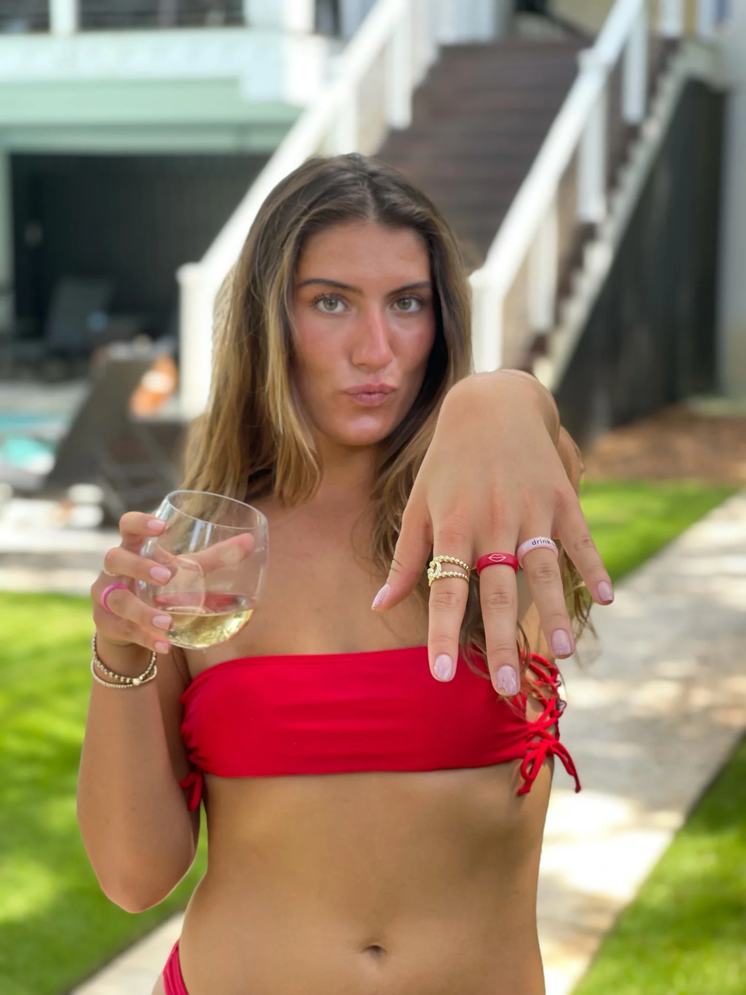 Flip Reversible lips / kiss this Ring - Image 3