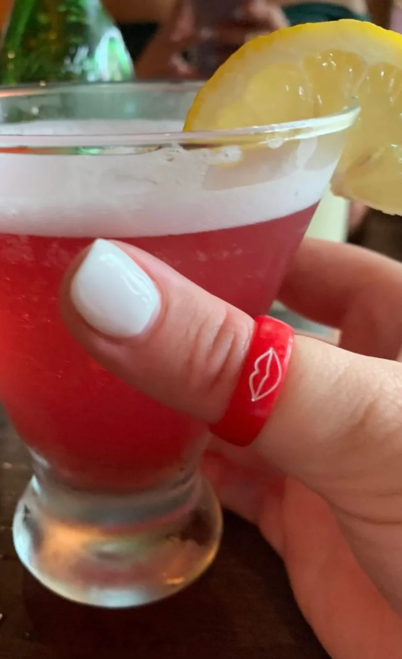 Flip Reversible lips / kiss this Ring - Image 4