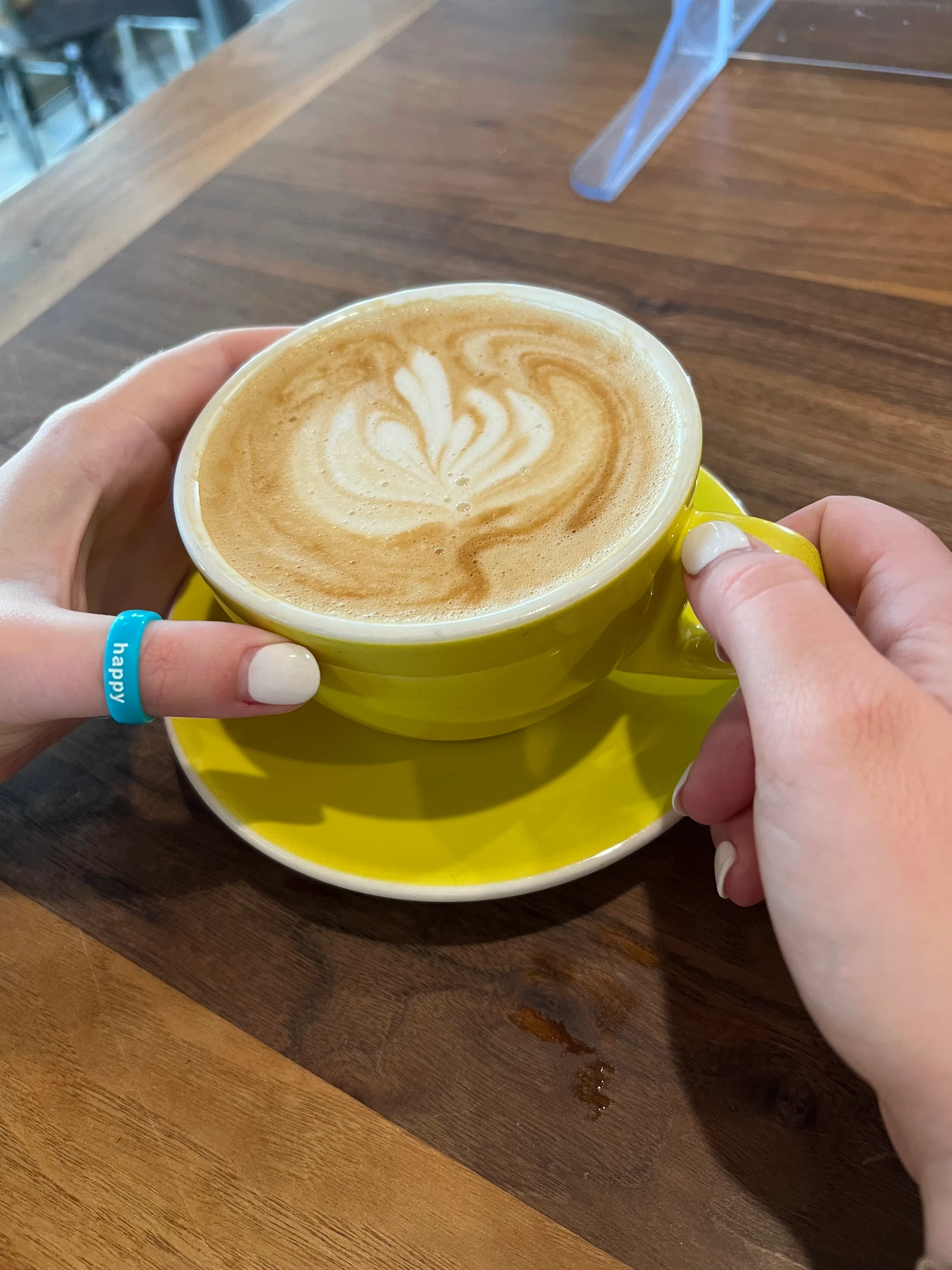 Flip Reversible happy / not happy Ring - Image 3