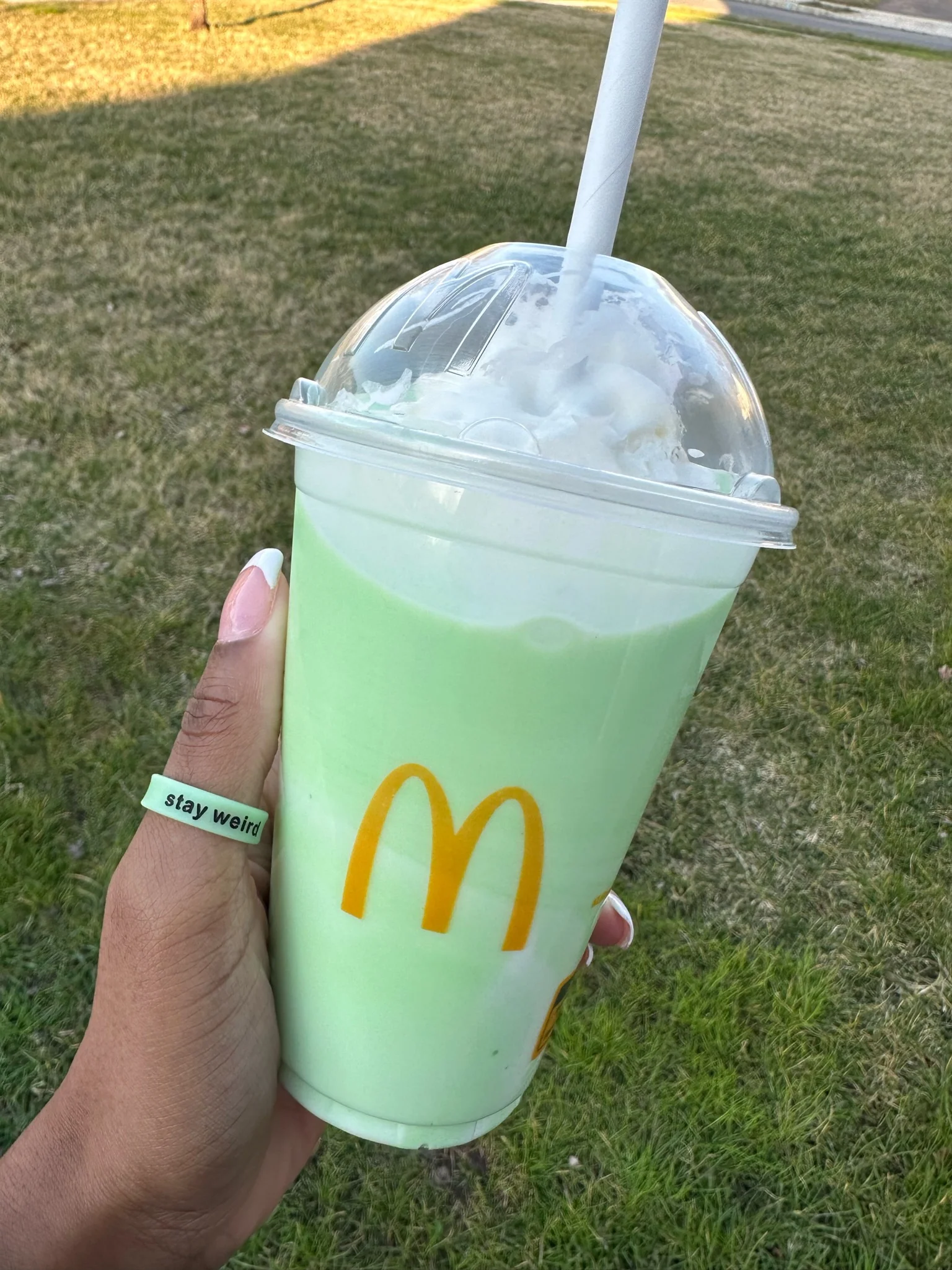 Flip Reversible alien / stay weird ring - Image 8