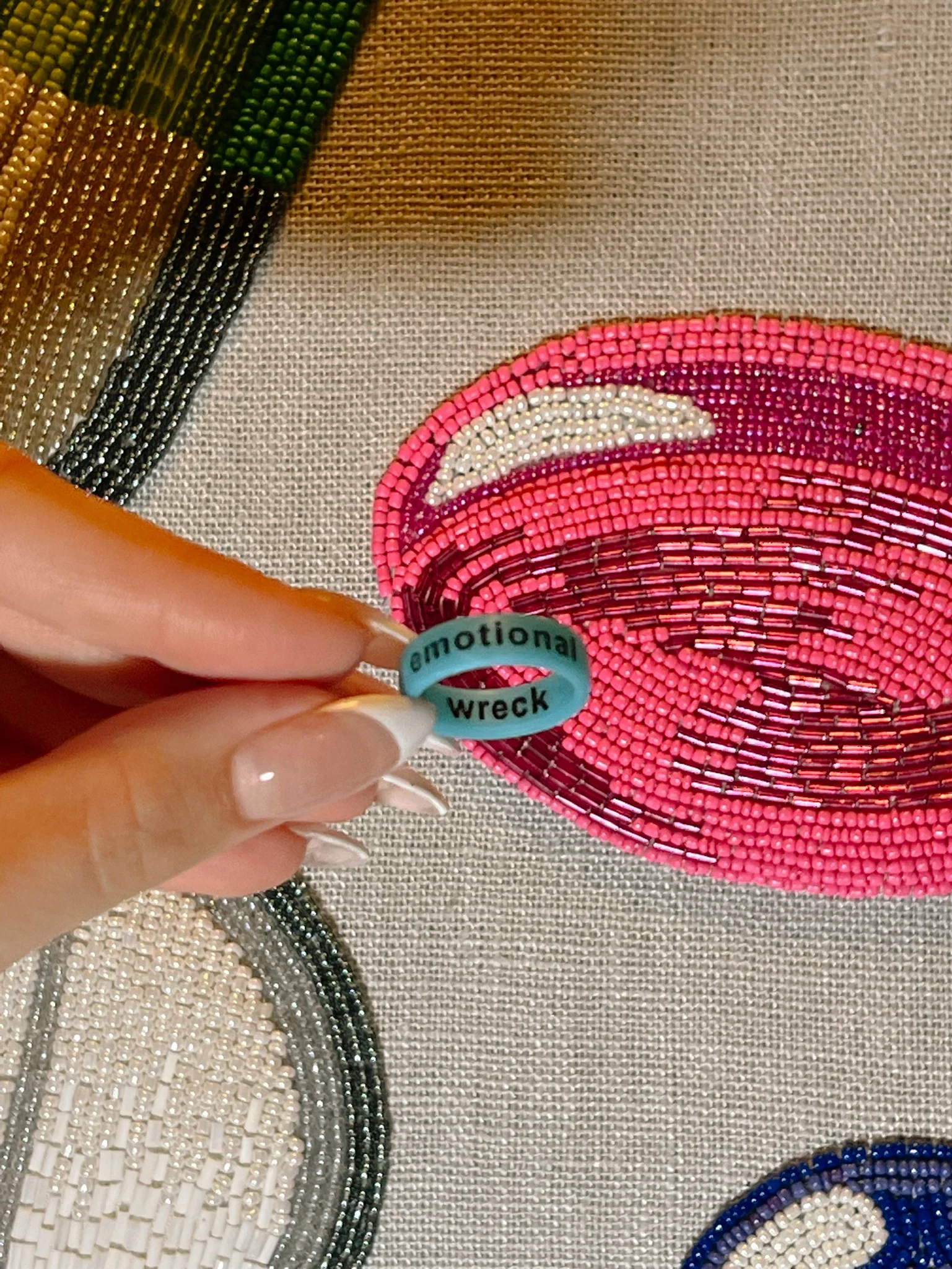 Flip Reversible emotional / wreck Ring - Image 7