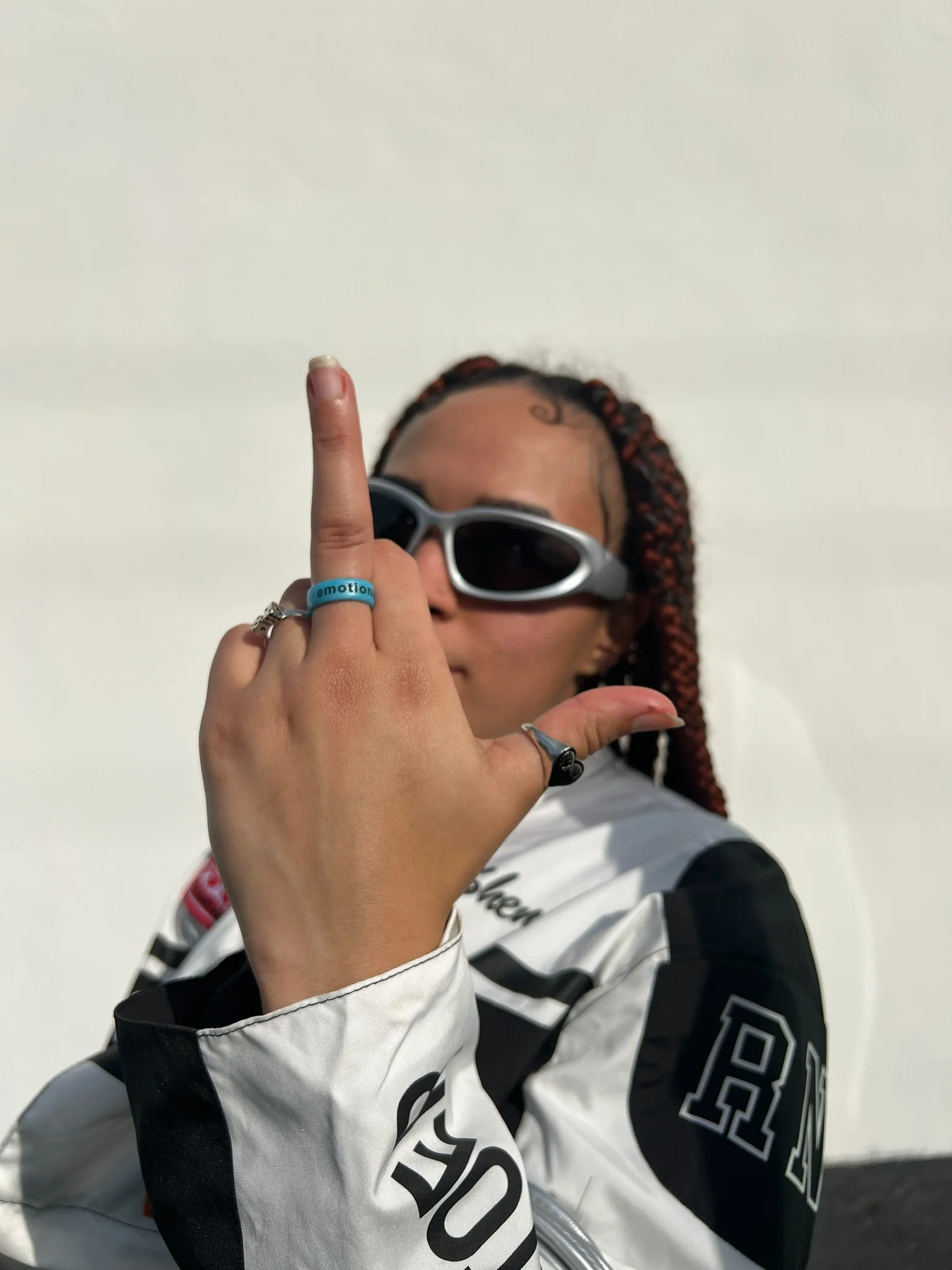 Flip Reversible emotional / wreck Ring - Image 8