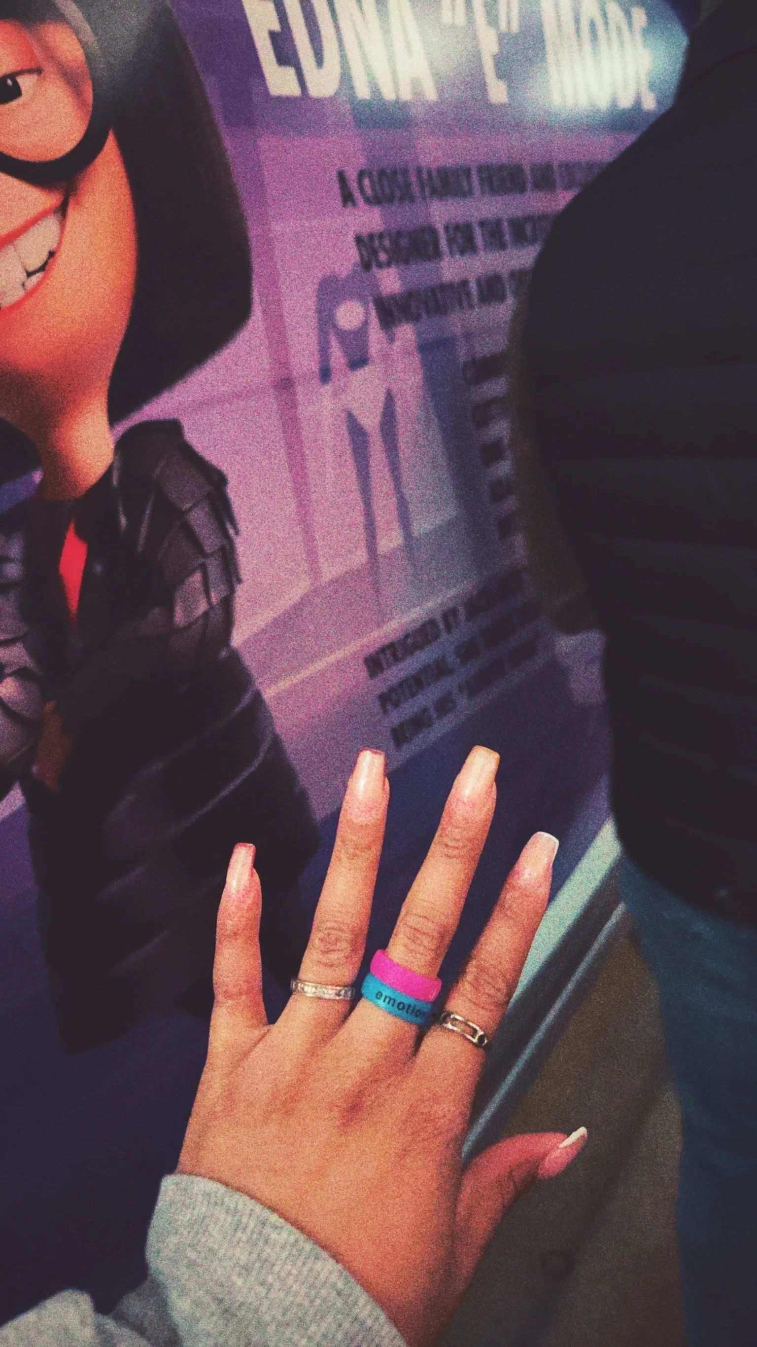 Flip Reversible emotional / wreck Ring - Image 9