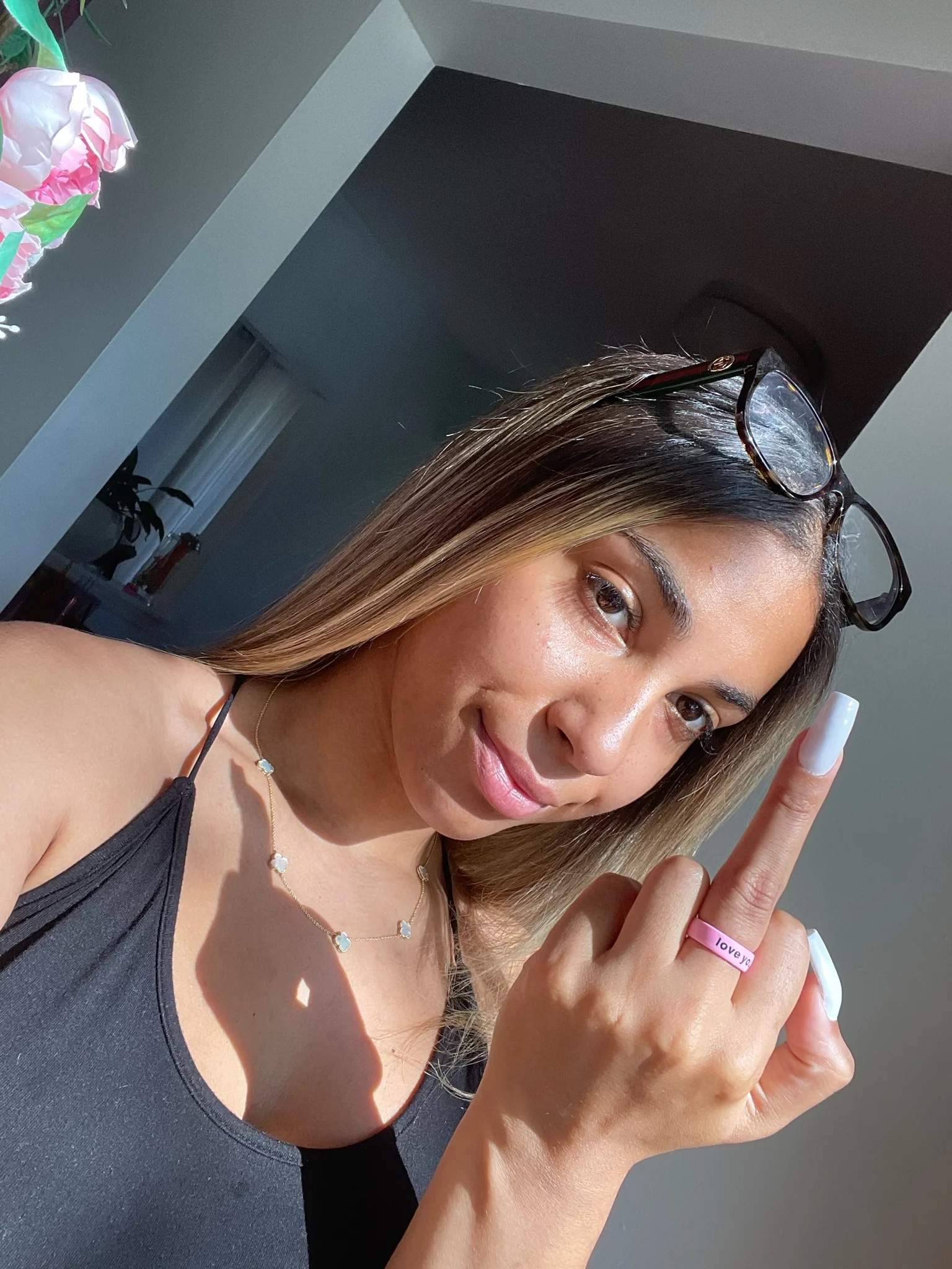 Flip Reversible love you / say it back ring - Image 14