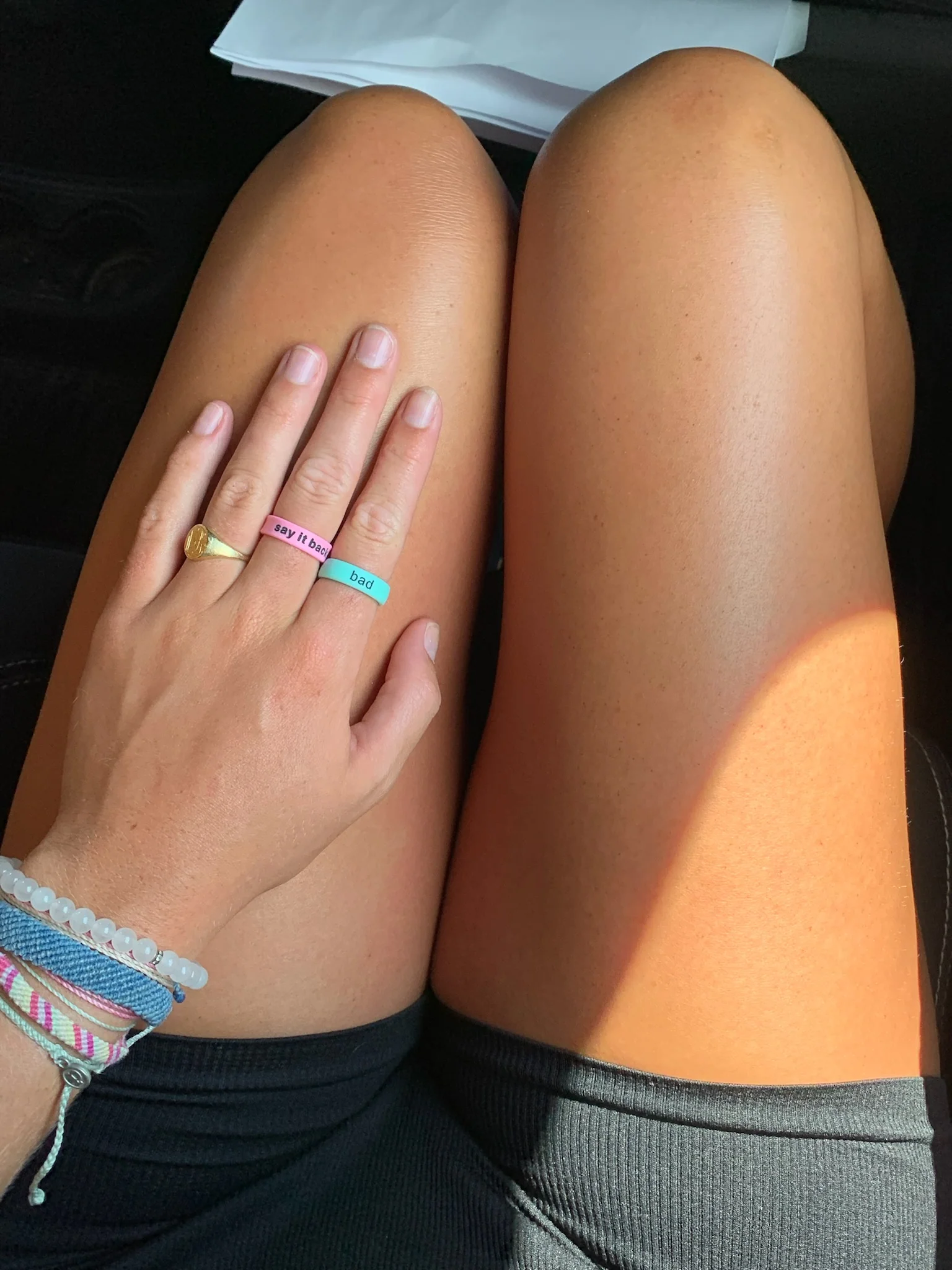 Flip Reversible love you / say it back ring - Image 27