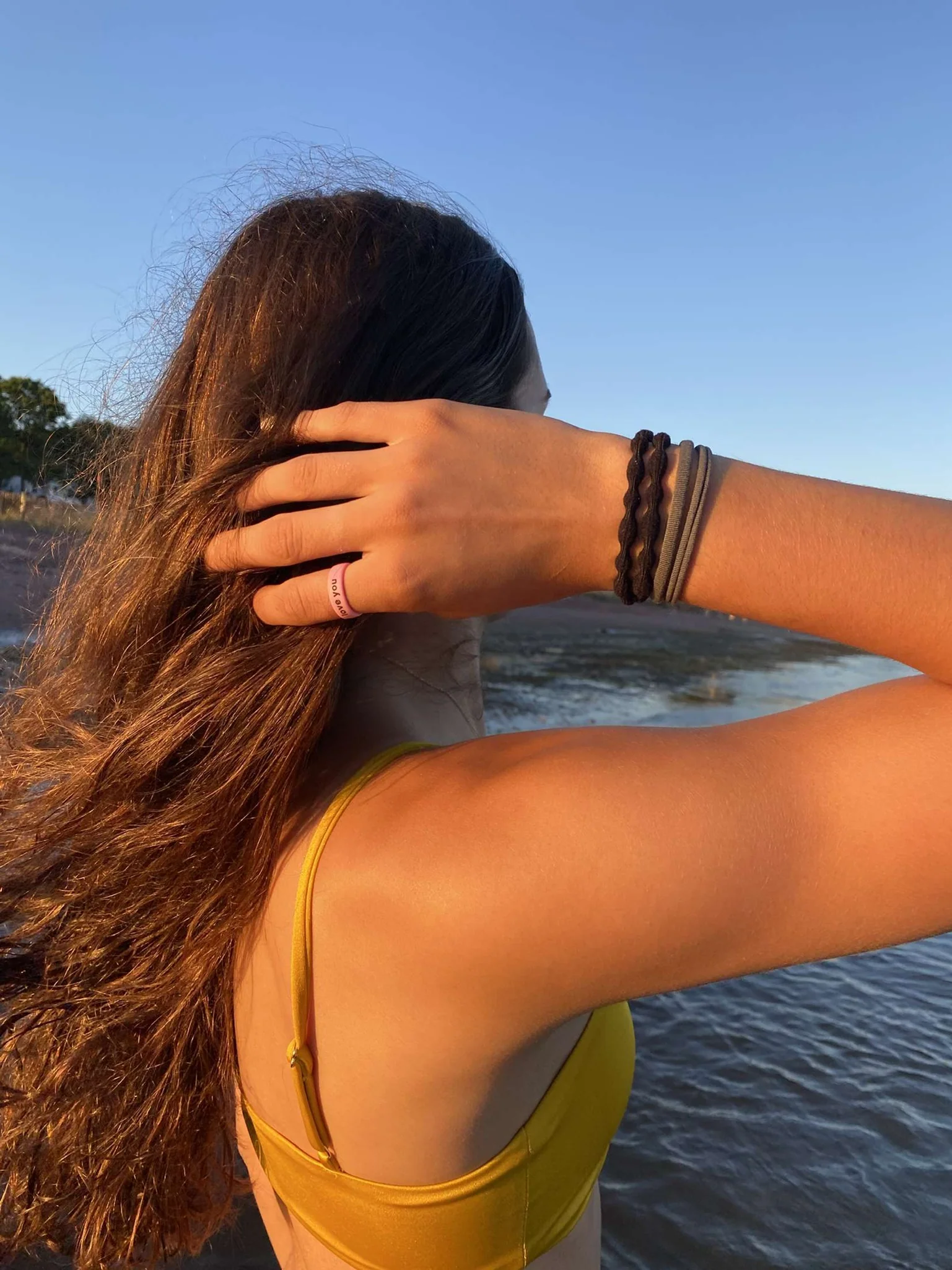 Flip Reversible love you / say it back ring - Image 9