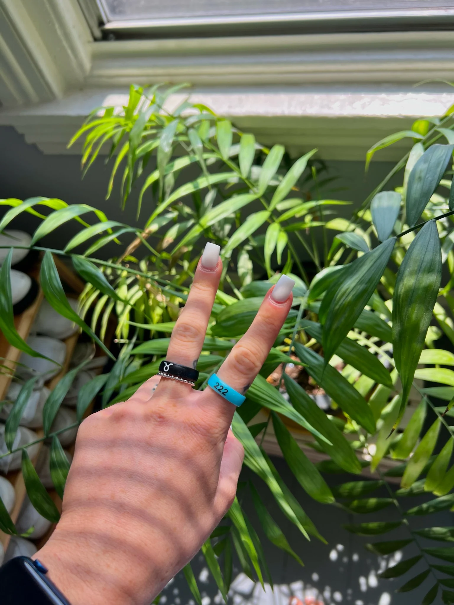 Flip Angel Numbers 222 / alignment Ring - Image 15