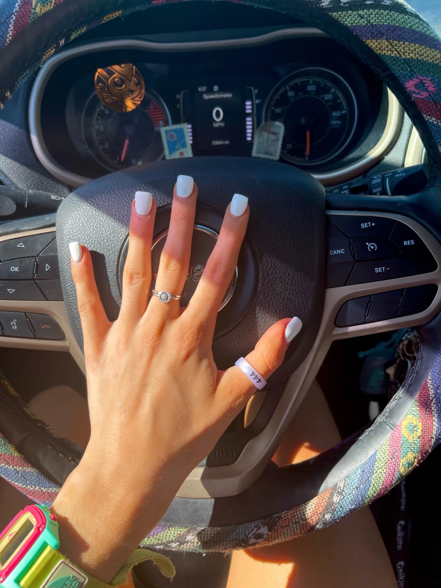 Flip Angel Numbers 444 / protection Ring - Image 5