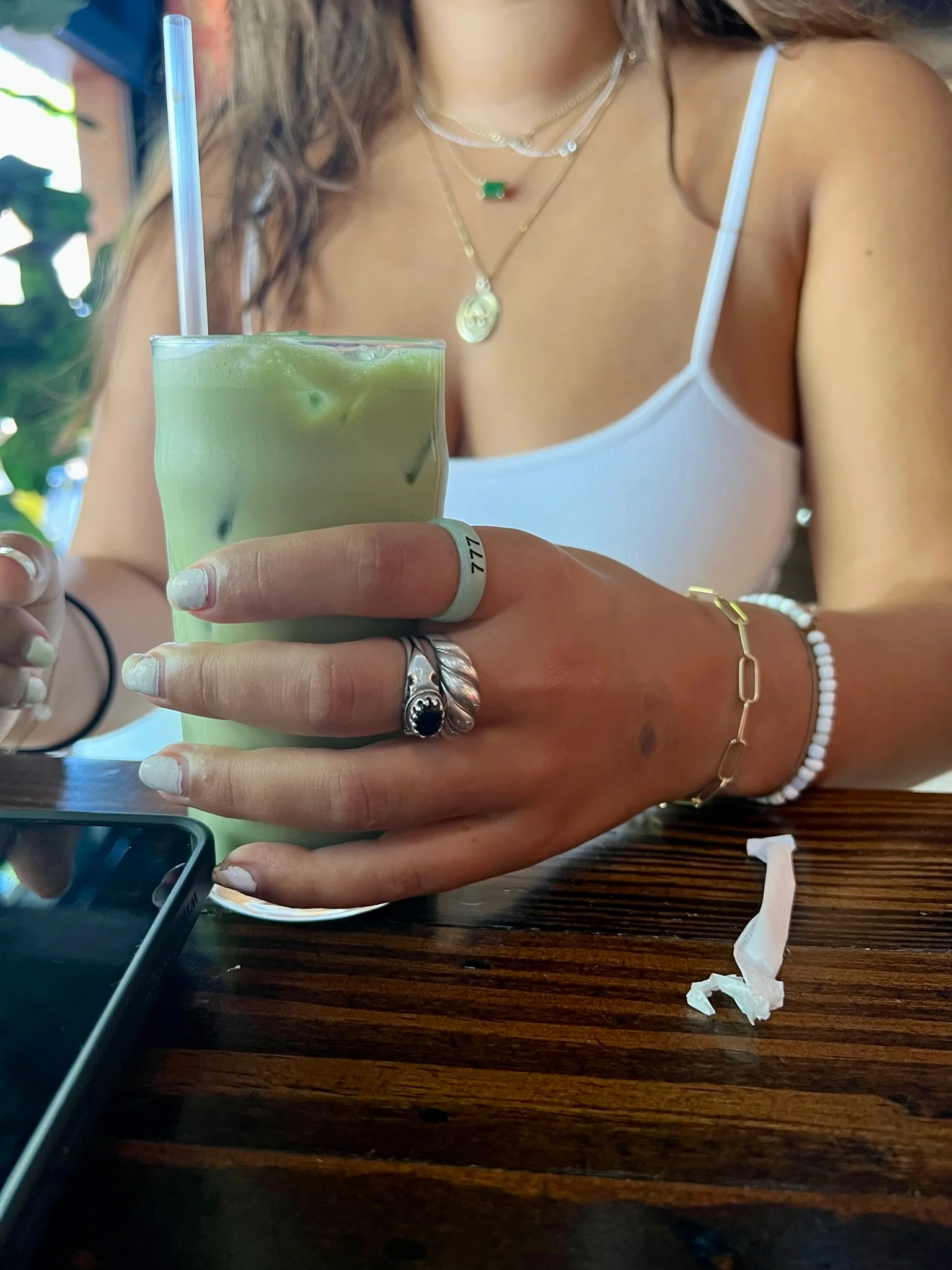 Flip Angel Numbers 777 / lucky Ring - Image 6