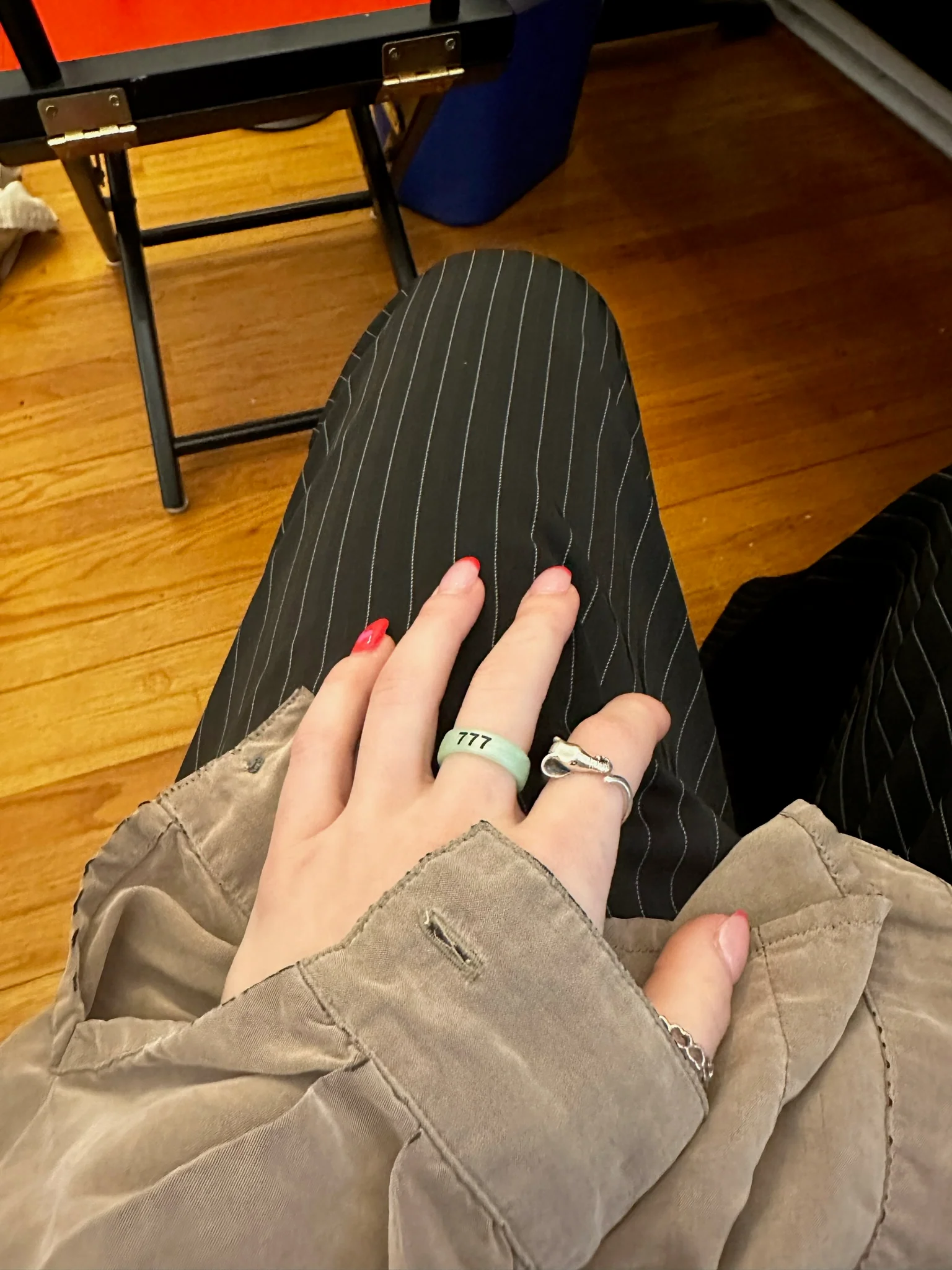 Flip Angel Numbers 777 / lucky Ring - Image 7