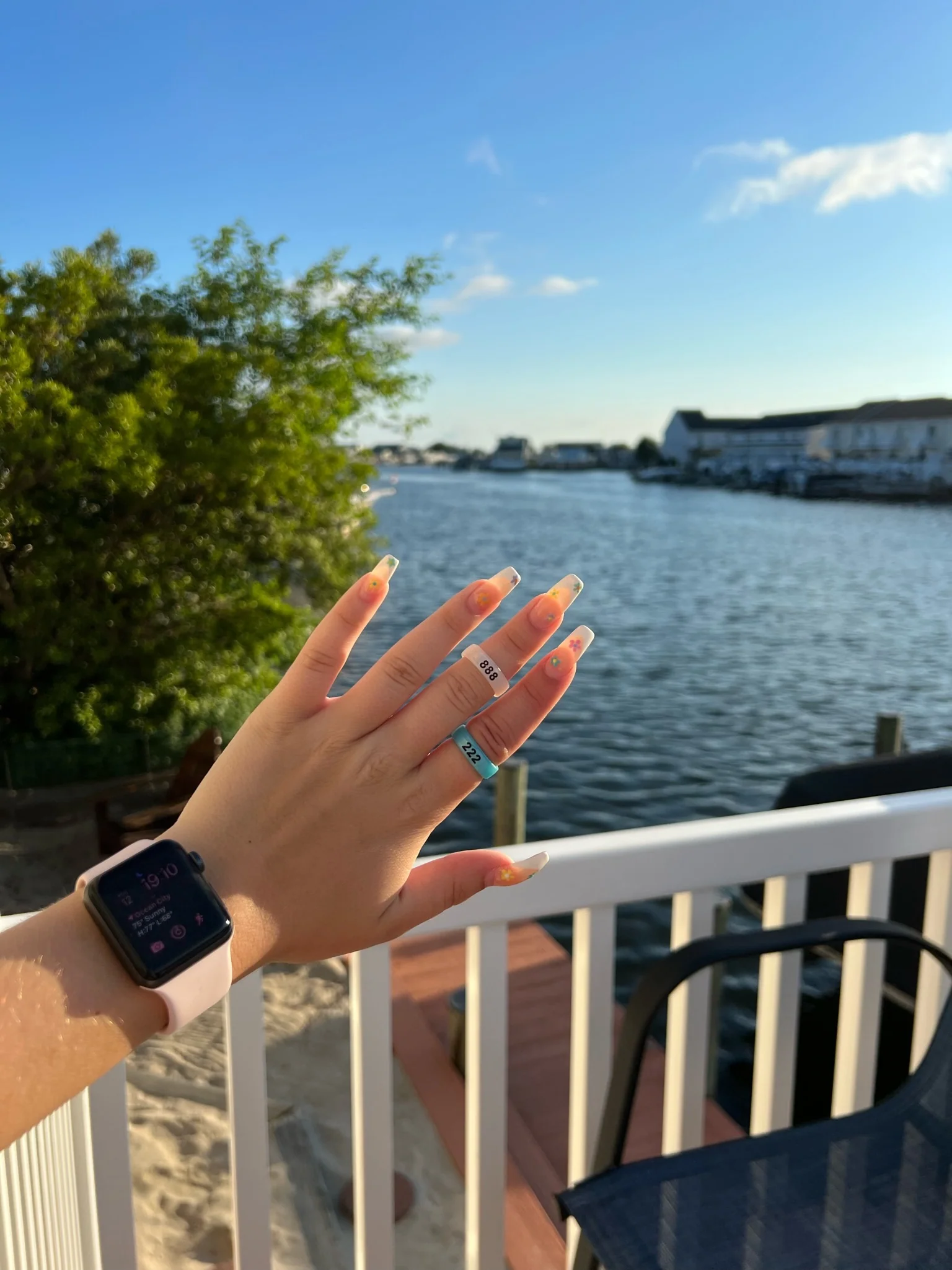 Flip Angel Numbers 888 / balance Ring - Image 7