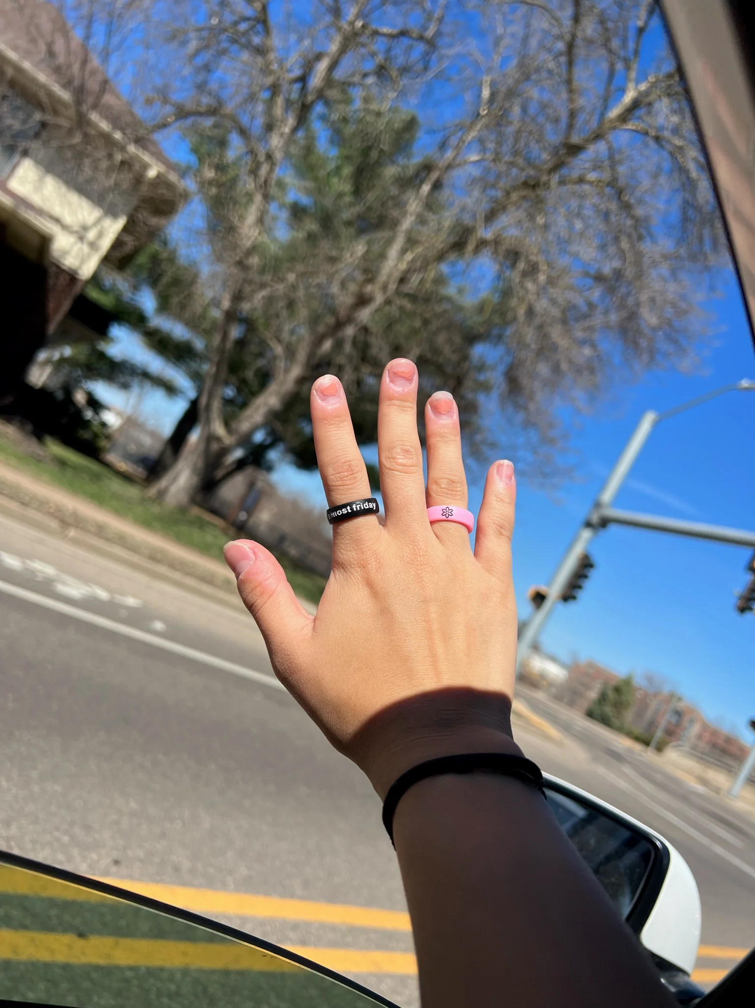 Flip Reversible almost friday / sunday scaries ring - Image 11