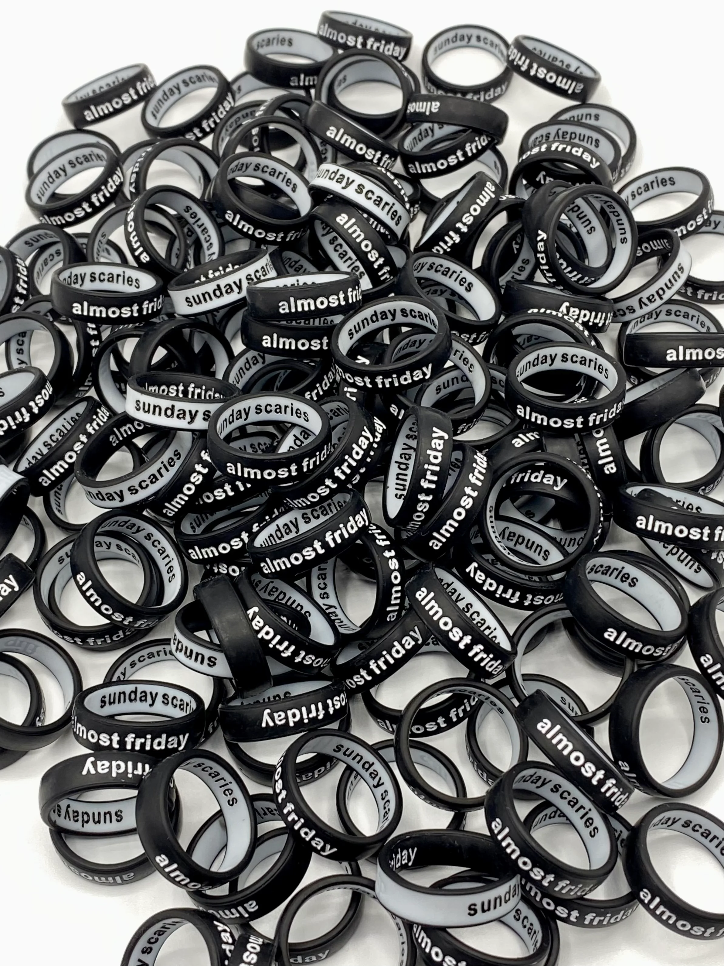 Flip Reversible almost friday / sunday scaries ring - Image 17