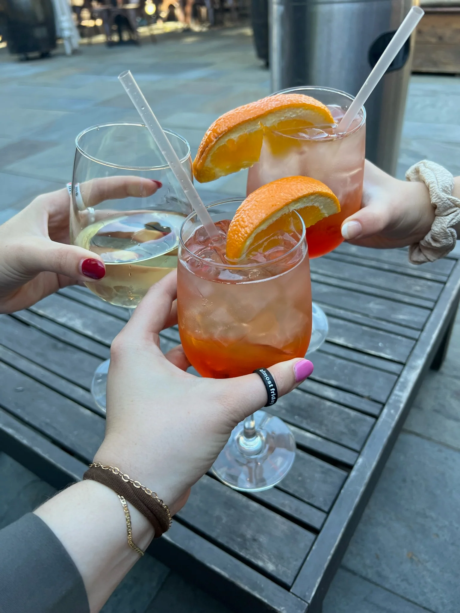 Flip Reversible almost friday / sunday scaries ring - Image 4