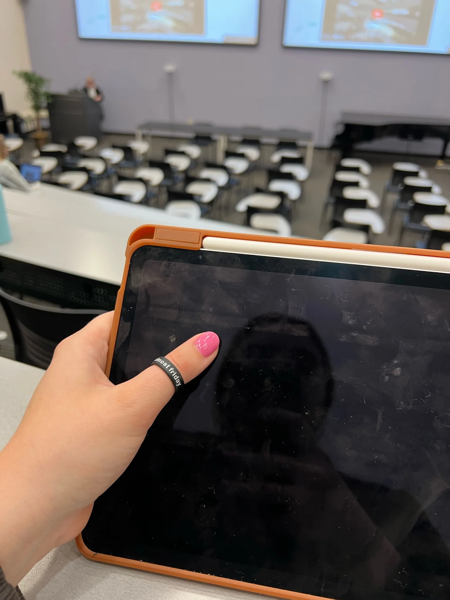 Flip Reversible almost friday / sunday scaries ring - Image 7