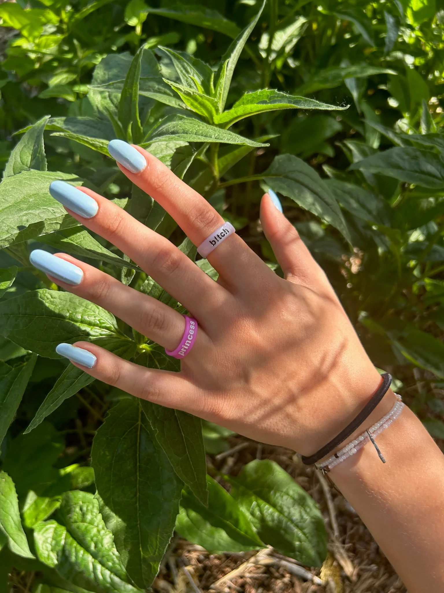 Flip Reversible b!tch / legend ring - Image 13