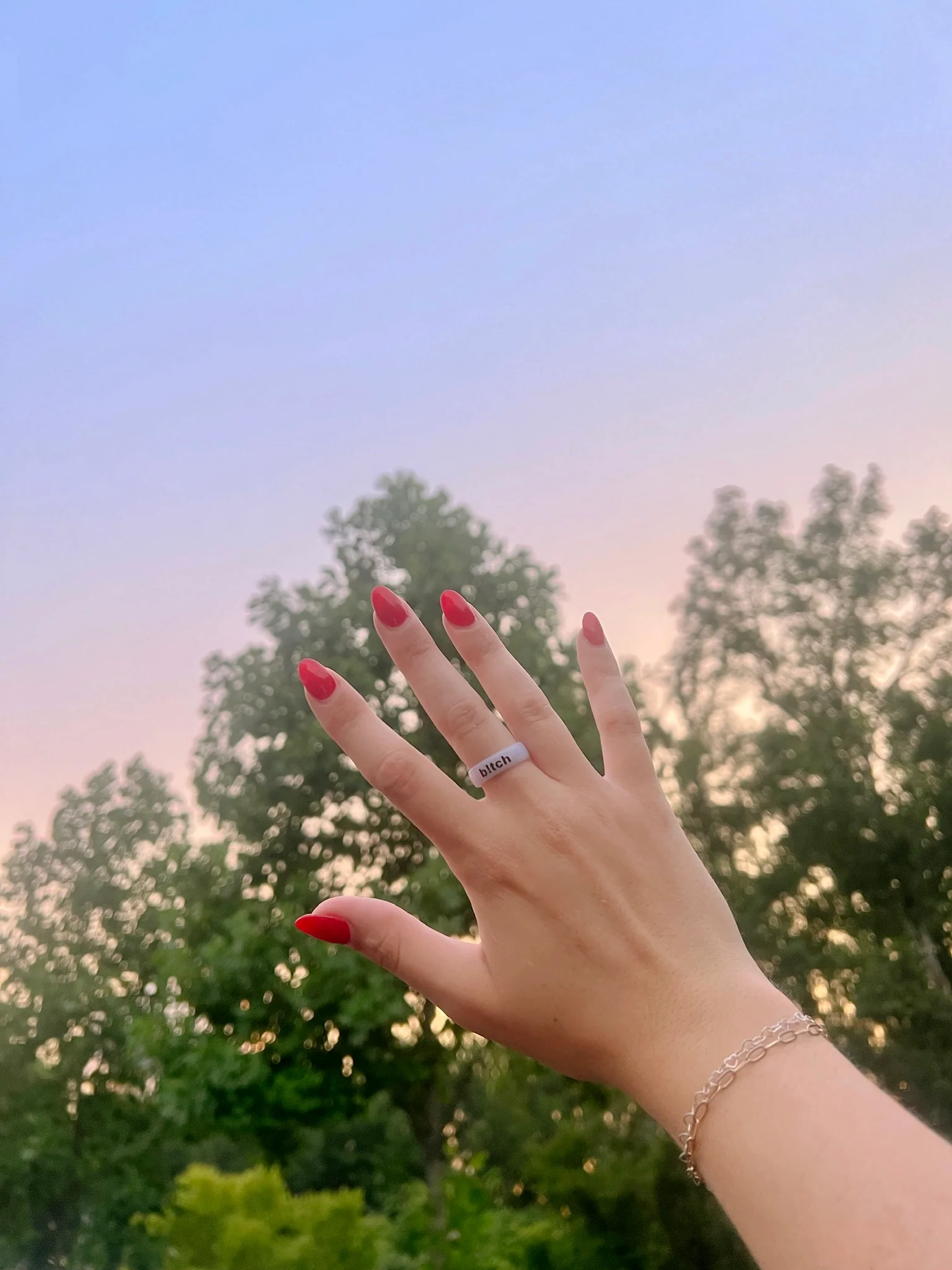 Flip Reversible b!tch / legend ring - Image 14