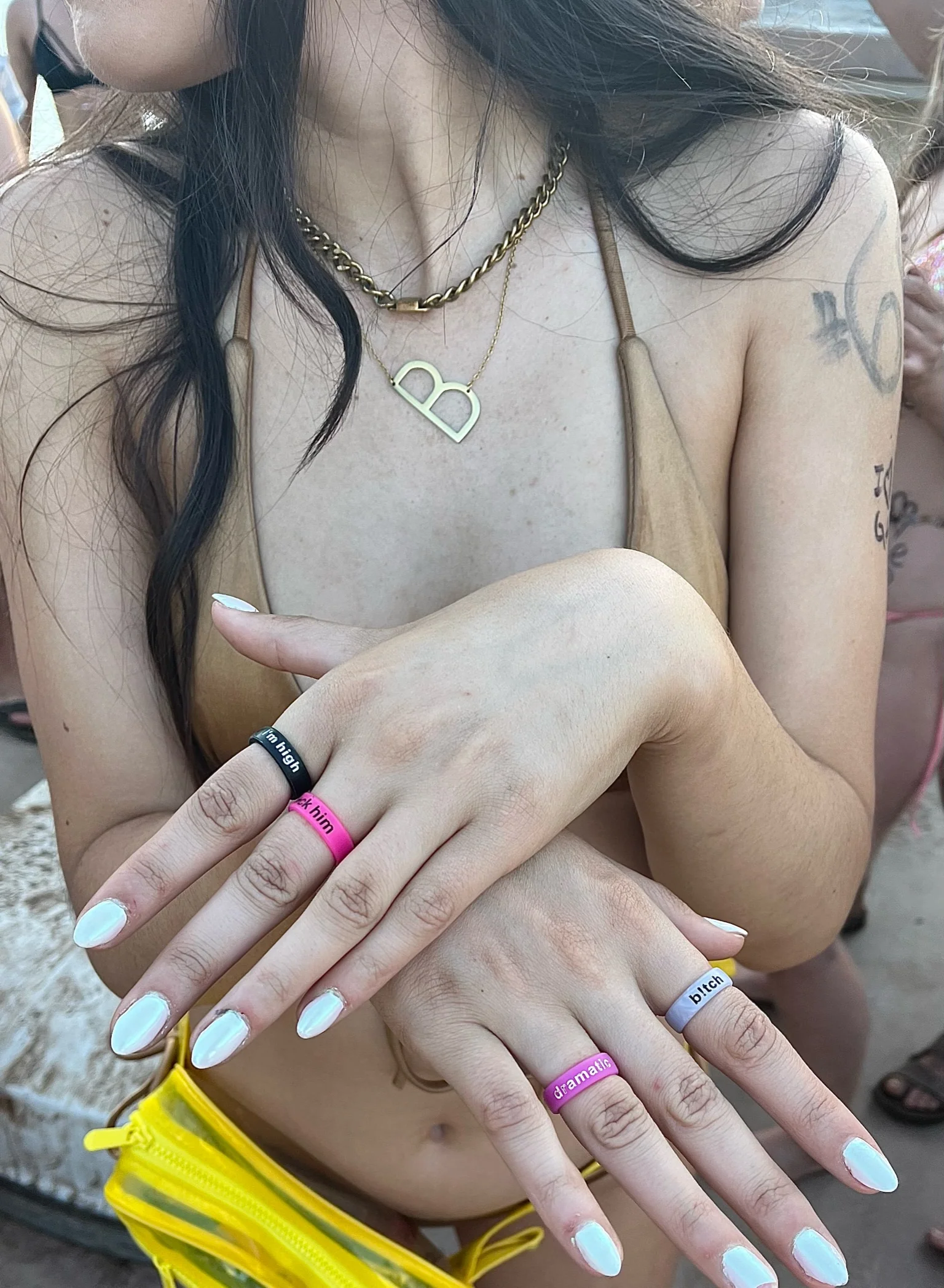 Flip Reversible b!tch / legend ring - Image 16