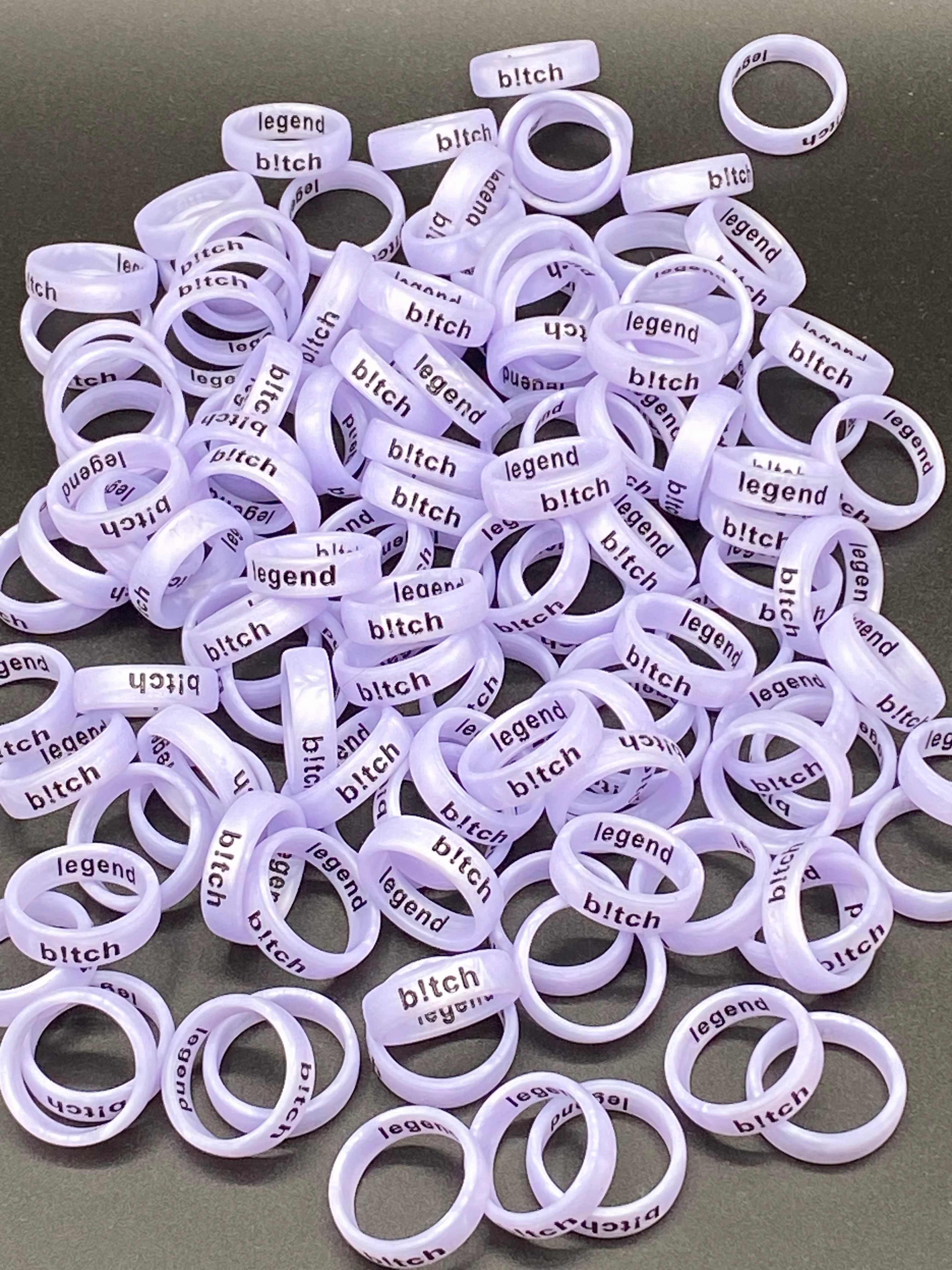 Flip Reversible b!tch / legend ring - Image 3