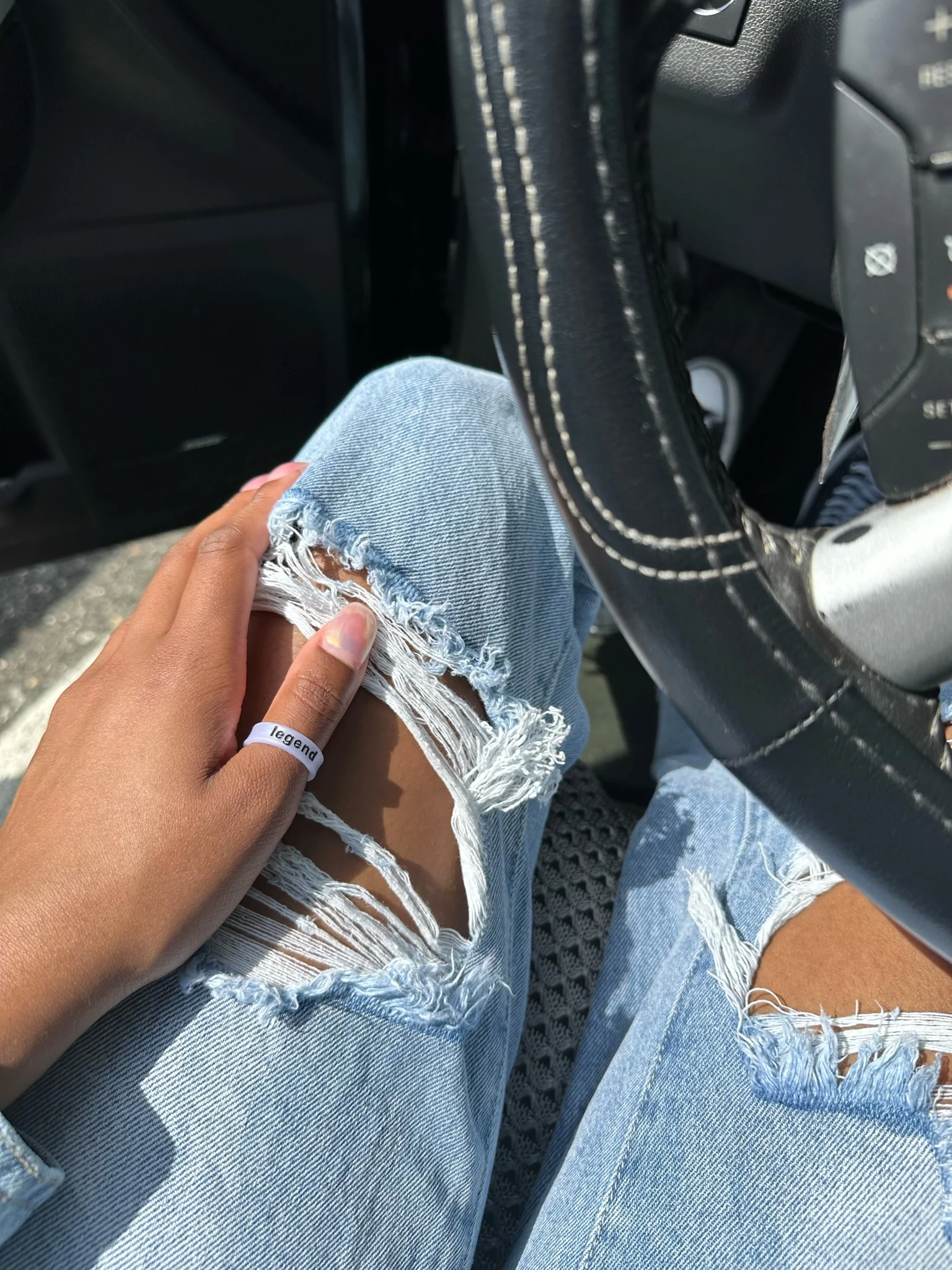 Flip Reversible b!tch / legend ring - Image 8