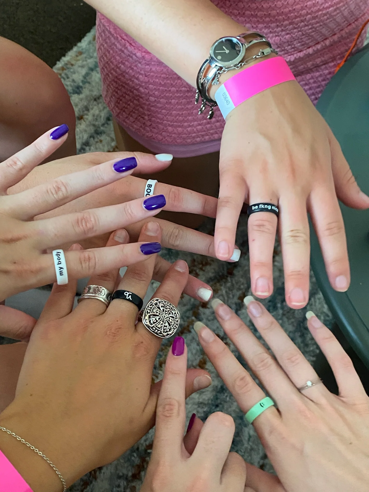 Flip Reversible be fkng nice / always Ring - Image 11