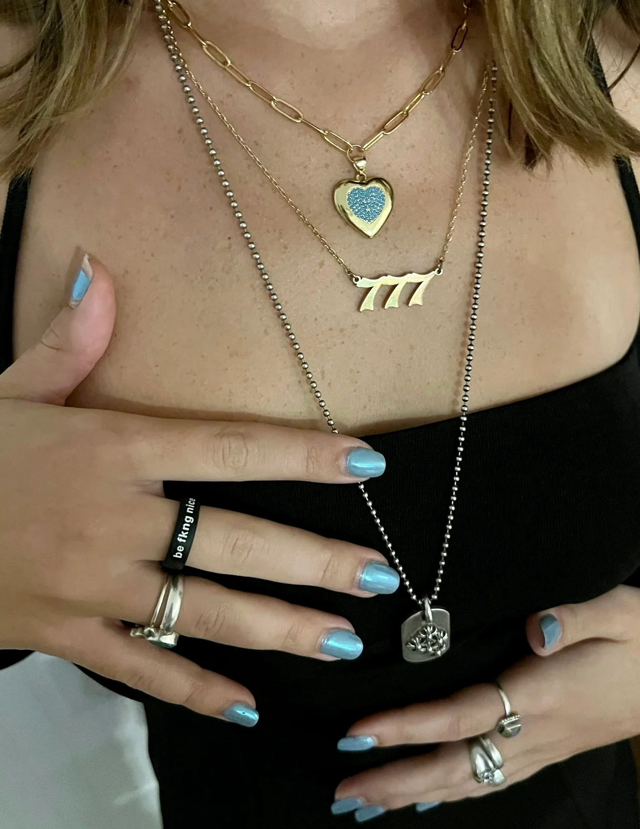 Flip Reversible be fkng nice / always Ring - Image 14