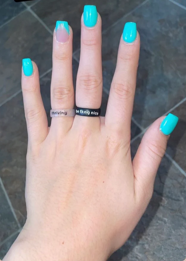 Flip Reversible be fkng nice / always Ring - Image 19