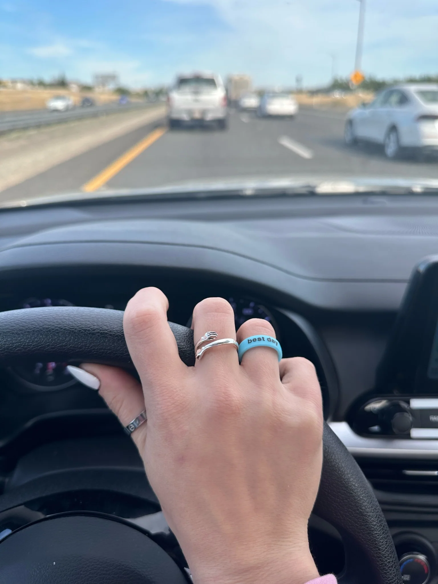 Flip Reversible best day / bad day ring - Image 36