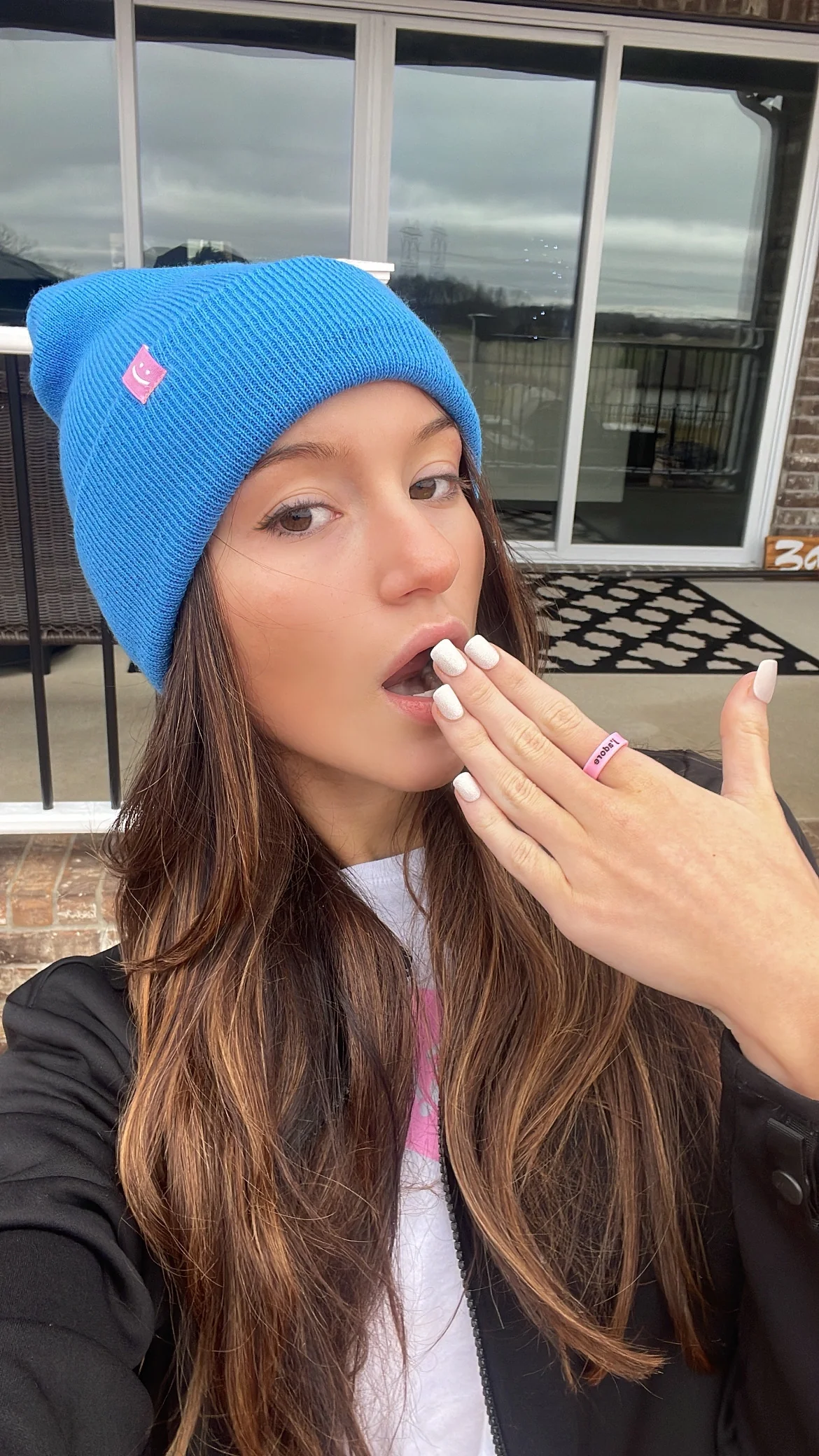 Flip Reversible bow / j'adore ring - Image 4