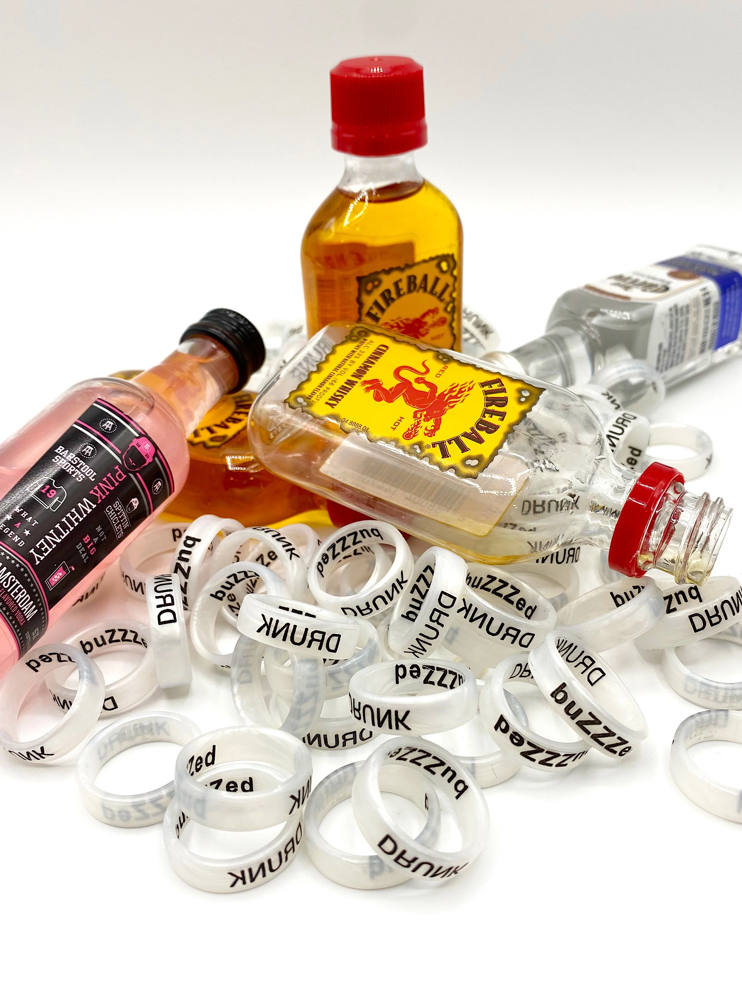 Flip Reversible DRUNK / Buzzed Ring - Image 5