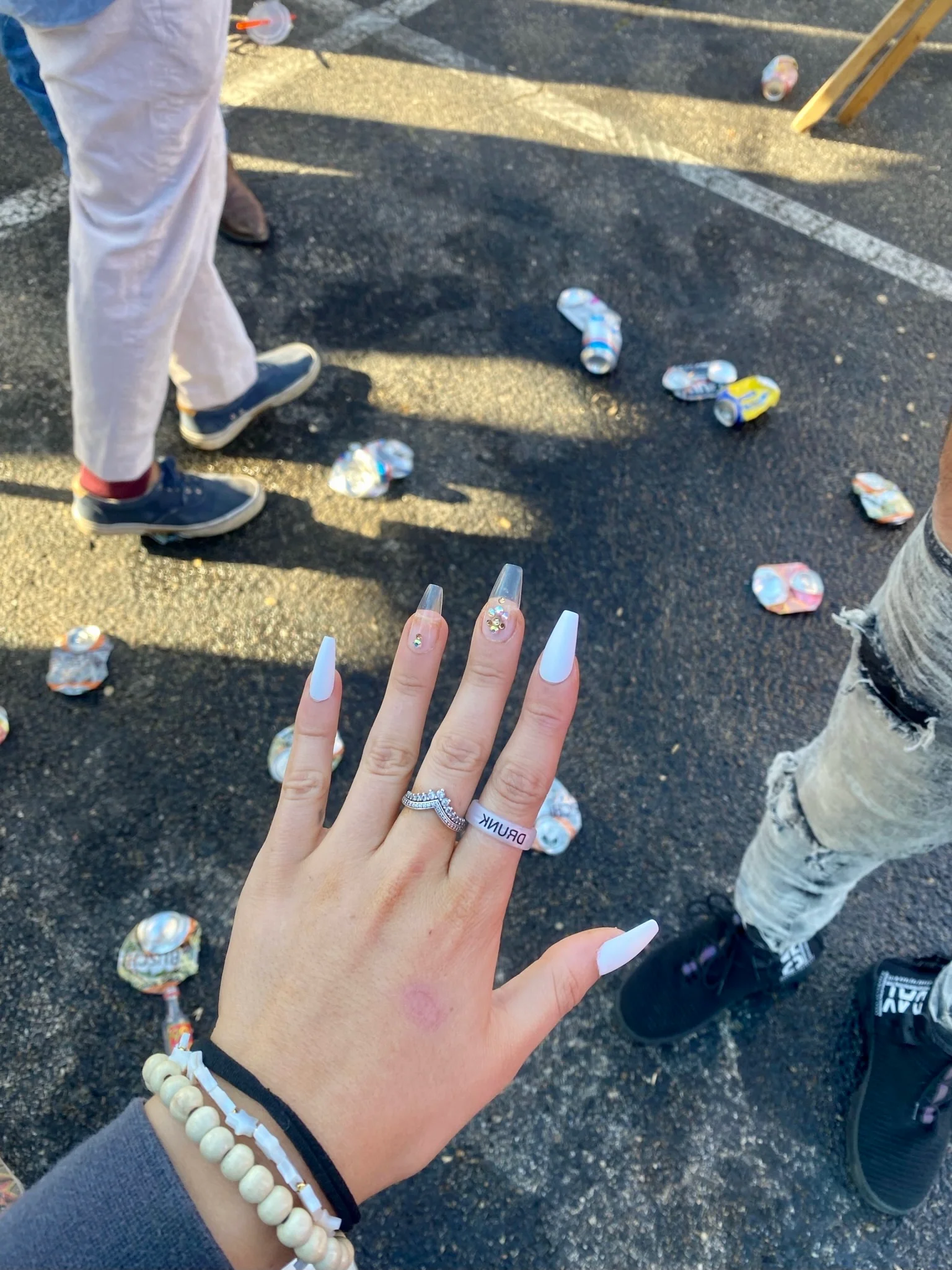 Flip Reversible DRUNK / Buzzed Ring - Image 9