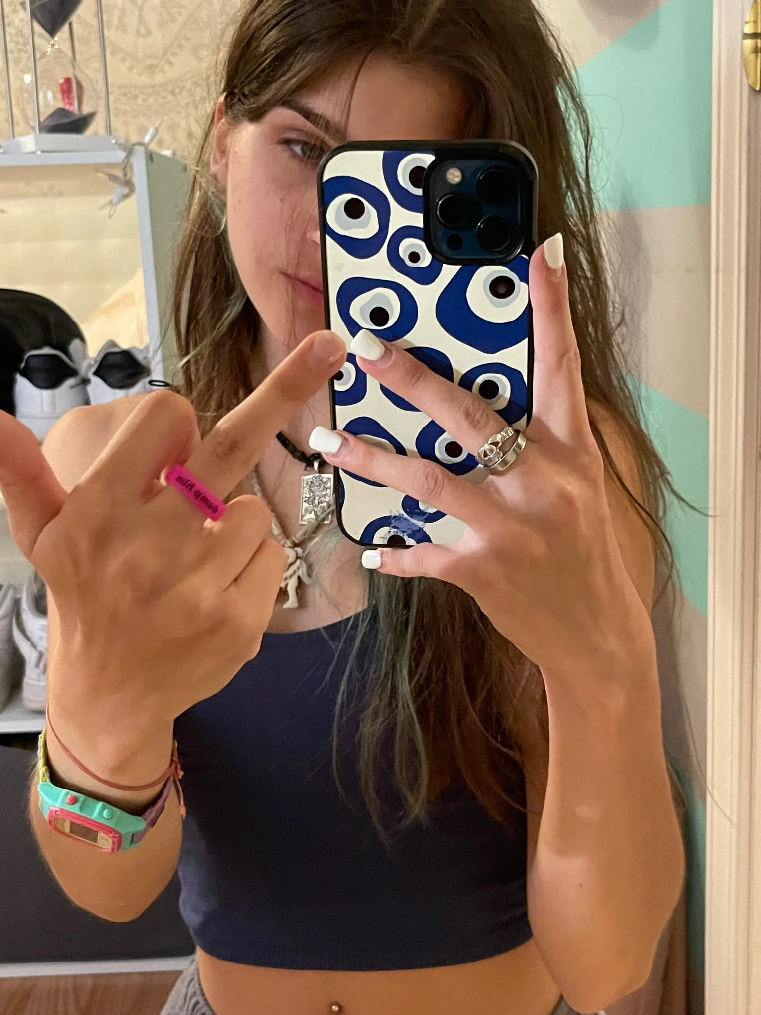 Flip Reversible dump him / f*ck him ring Ring - Image 10