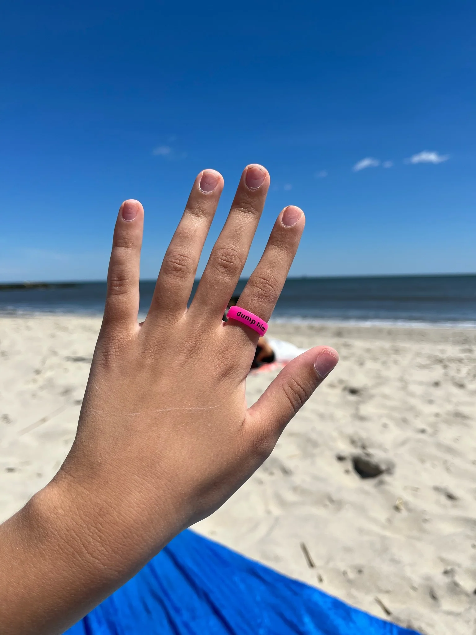 Flip Reversible dump him / f*ck him ring Ring - Image 14