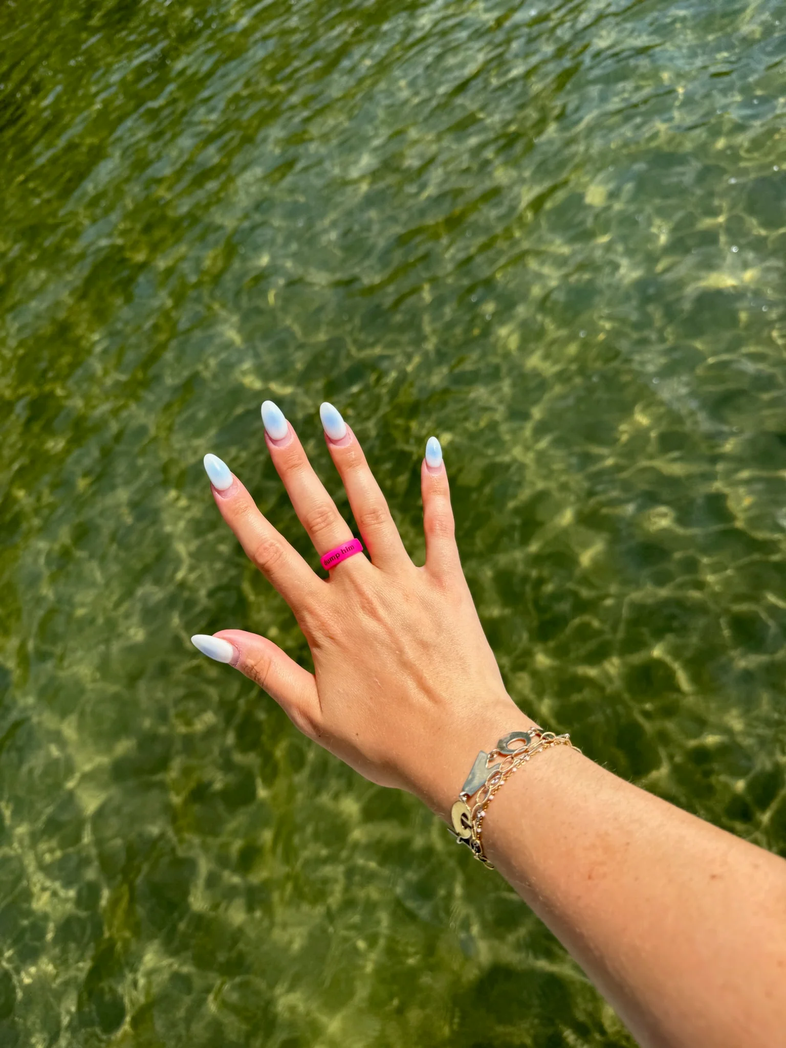 Flip Reversible dump him / f*ck him ring Ring - Image 25