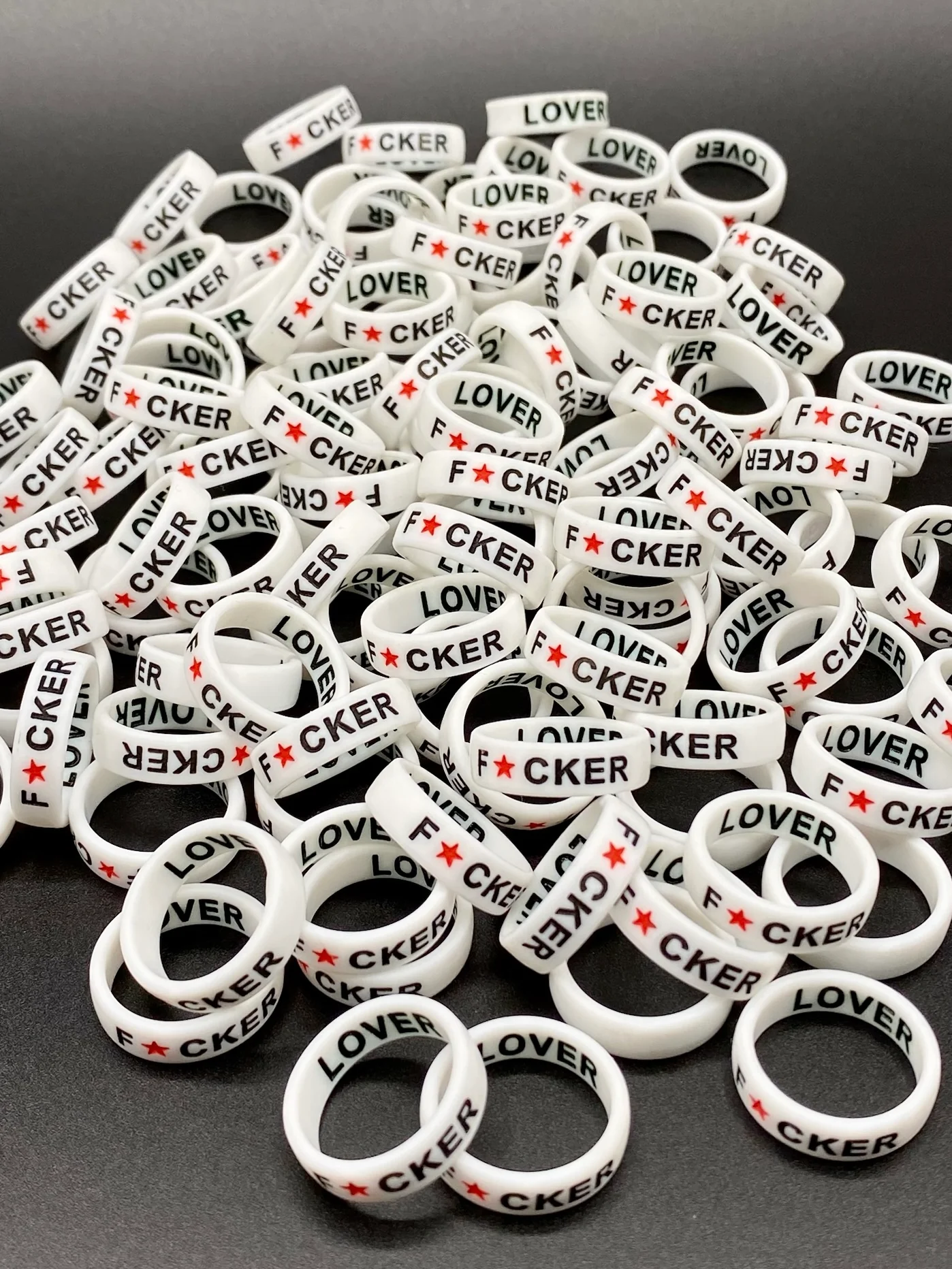 Flip Reversible f*cker / lover Ring - Image 3