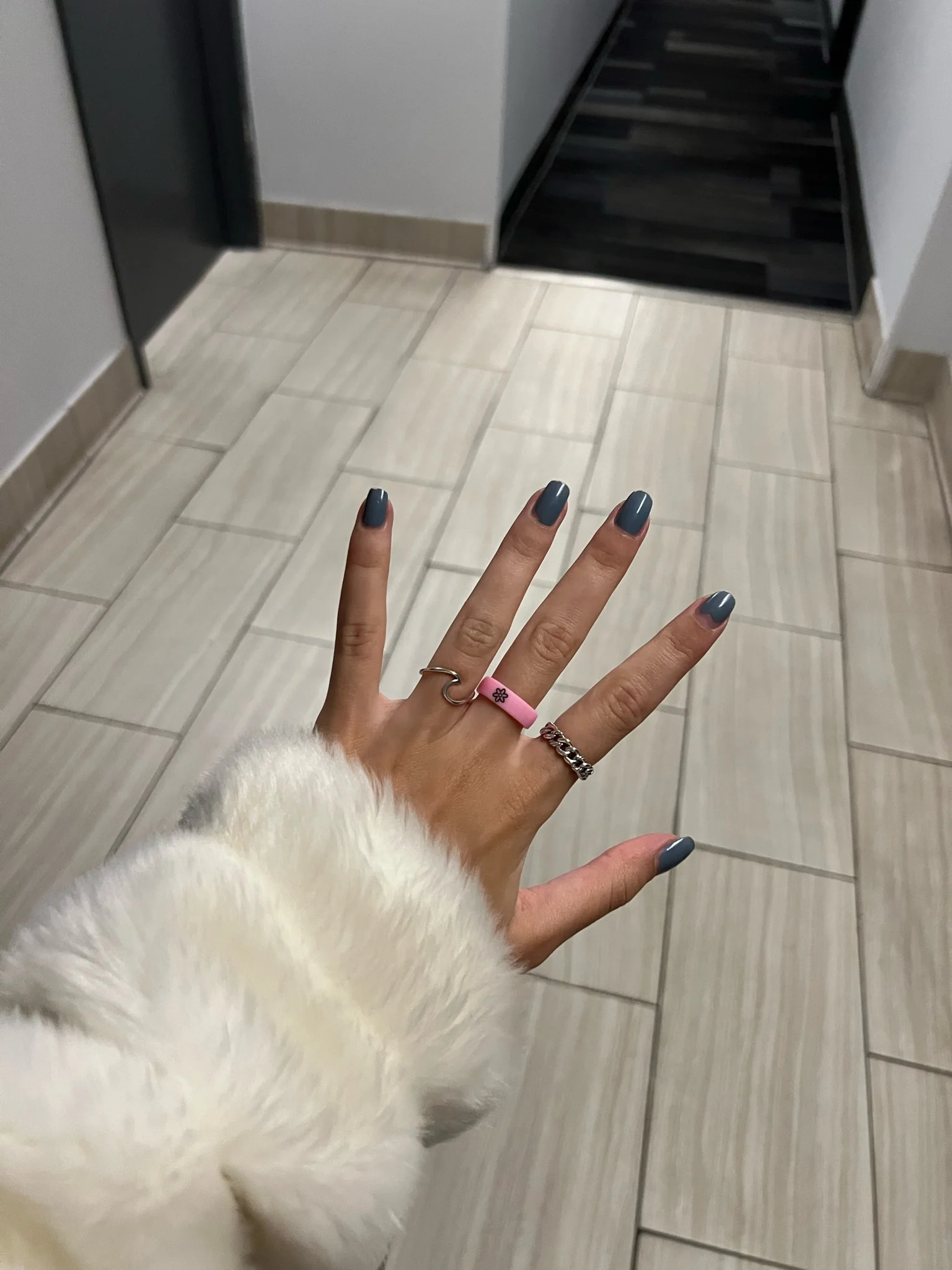 Reversible Flip Flower Power Pink Ring - Image 17