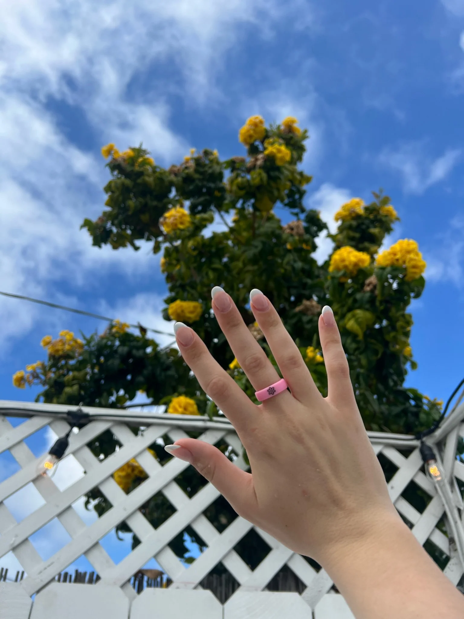 Reversible Flip Flower Power Pink Ring - Image 19