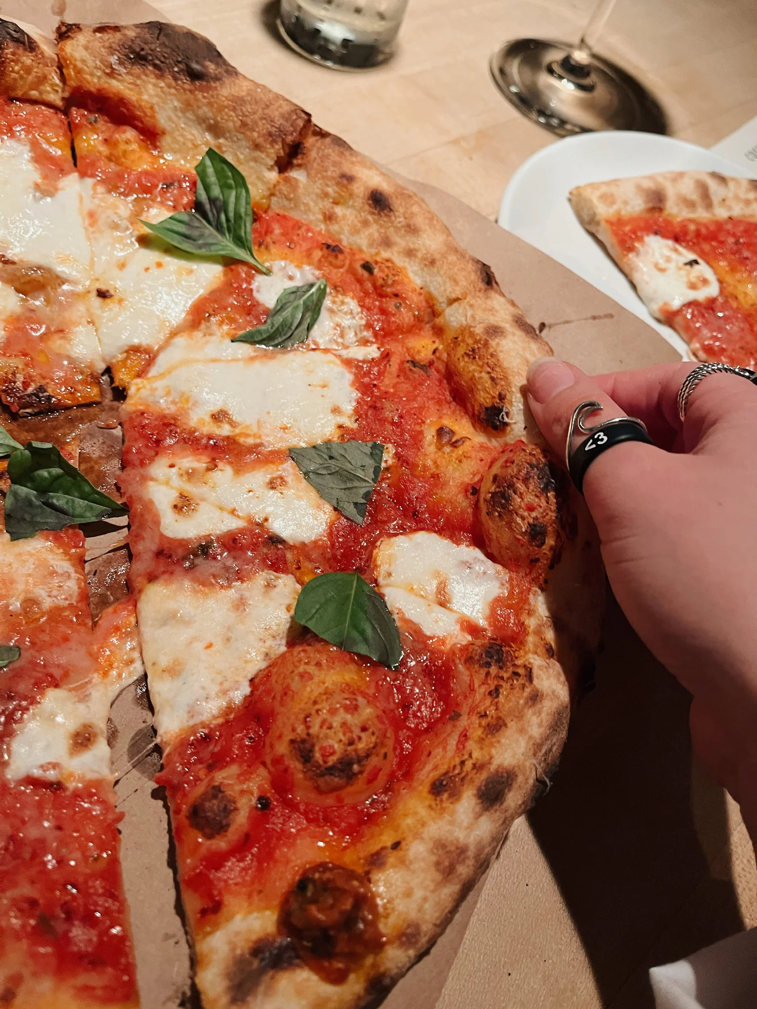 Flip Reversible heart / broken heart black Ring - Image 12