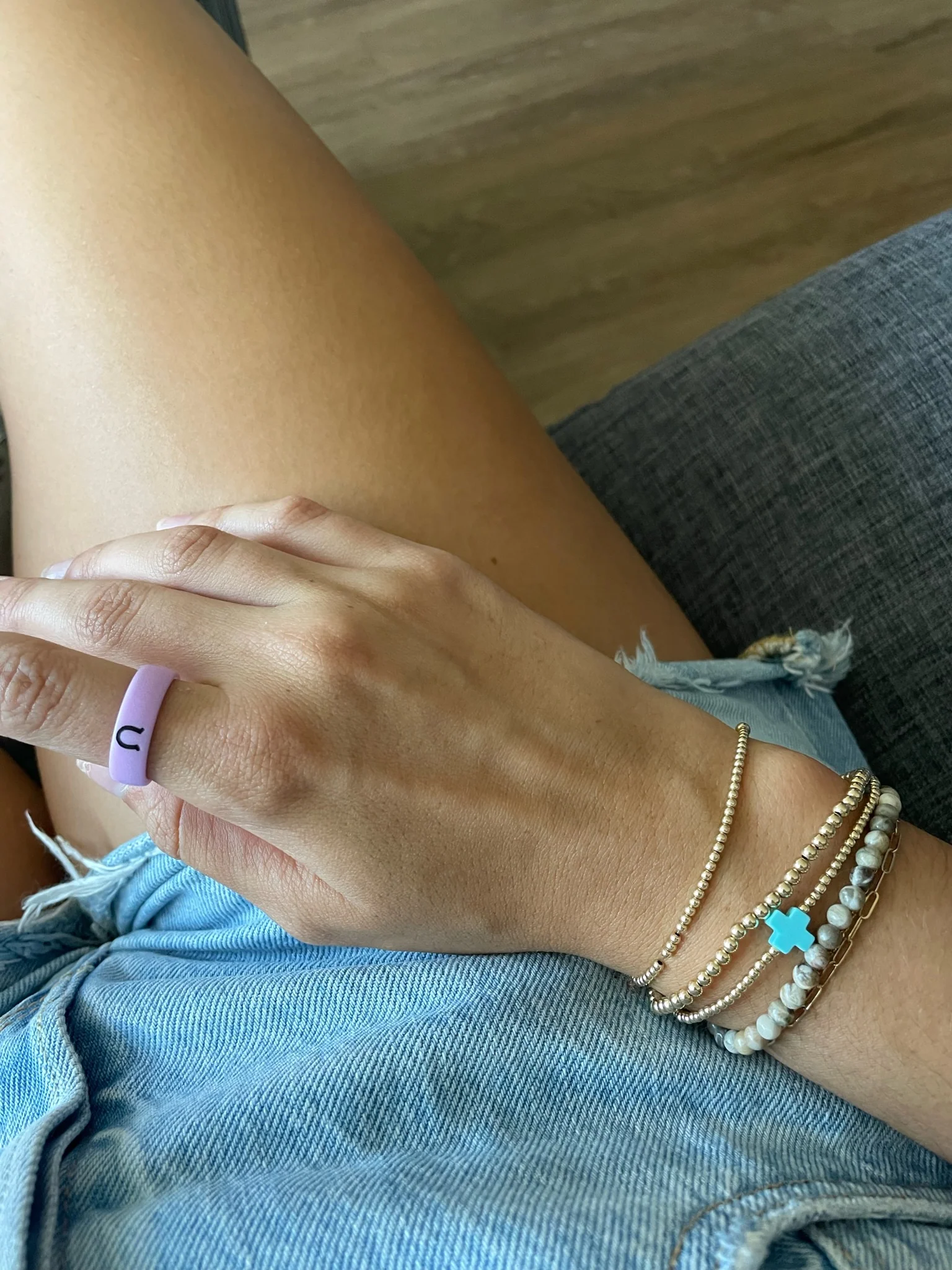 Flip Reversible horseshoe / lucky ring - Image 4