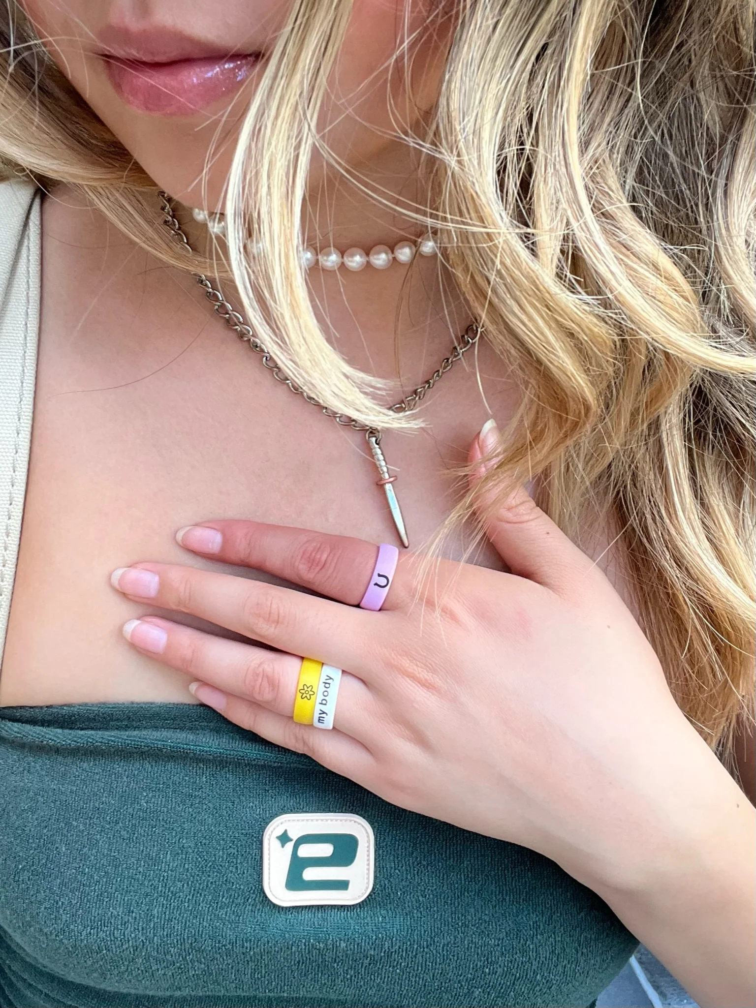 Flip Reversible horseshoe / lucky ring - Image 7