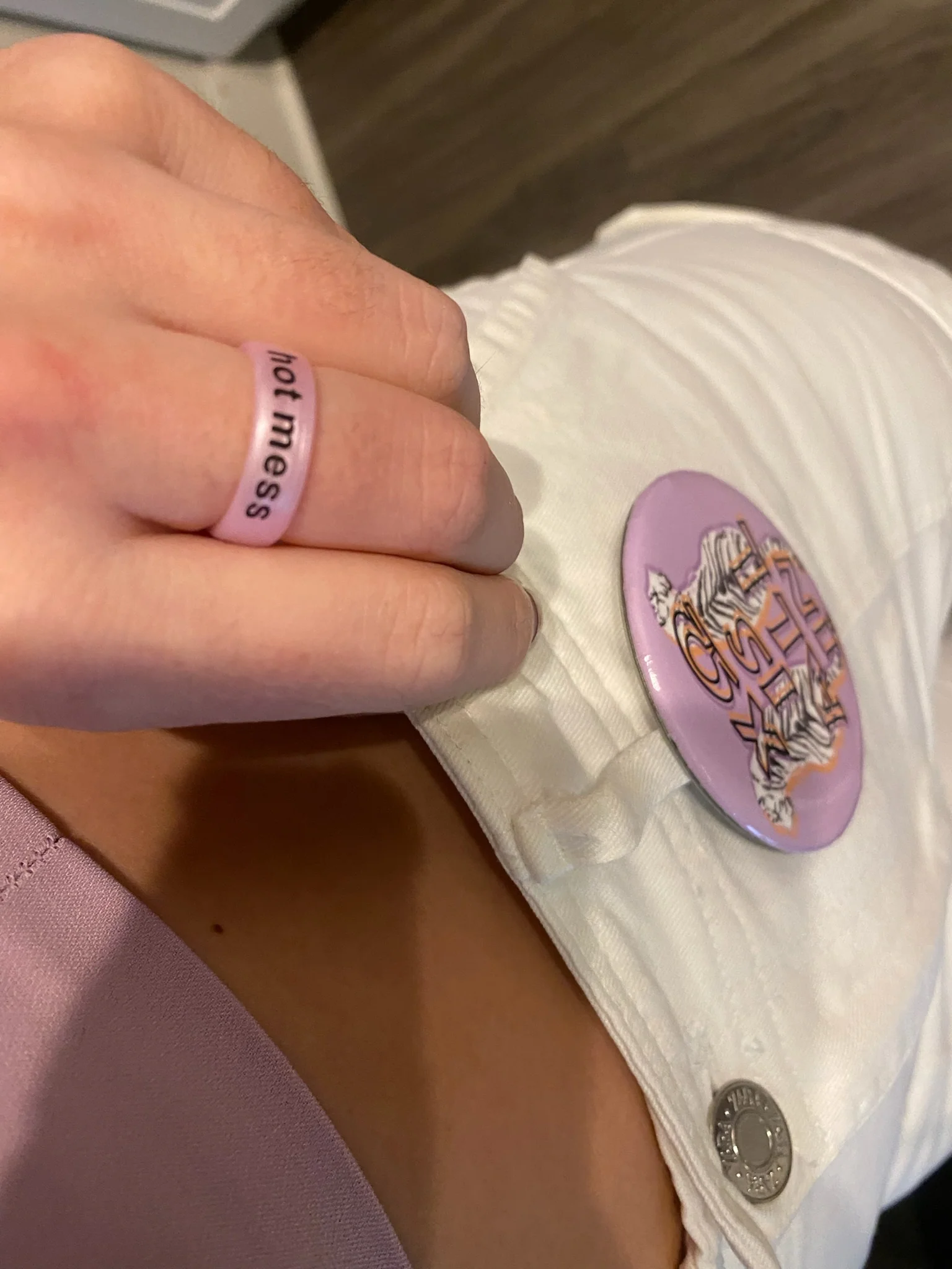 Flip Reversible hot mess / slay ring Ring - Image 12