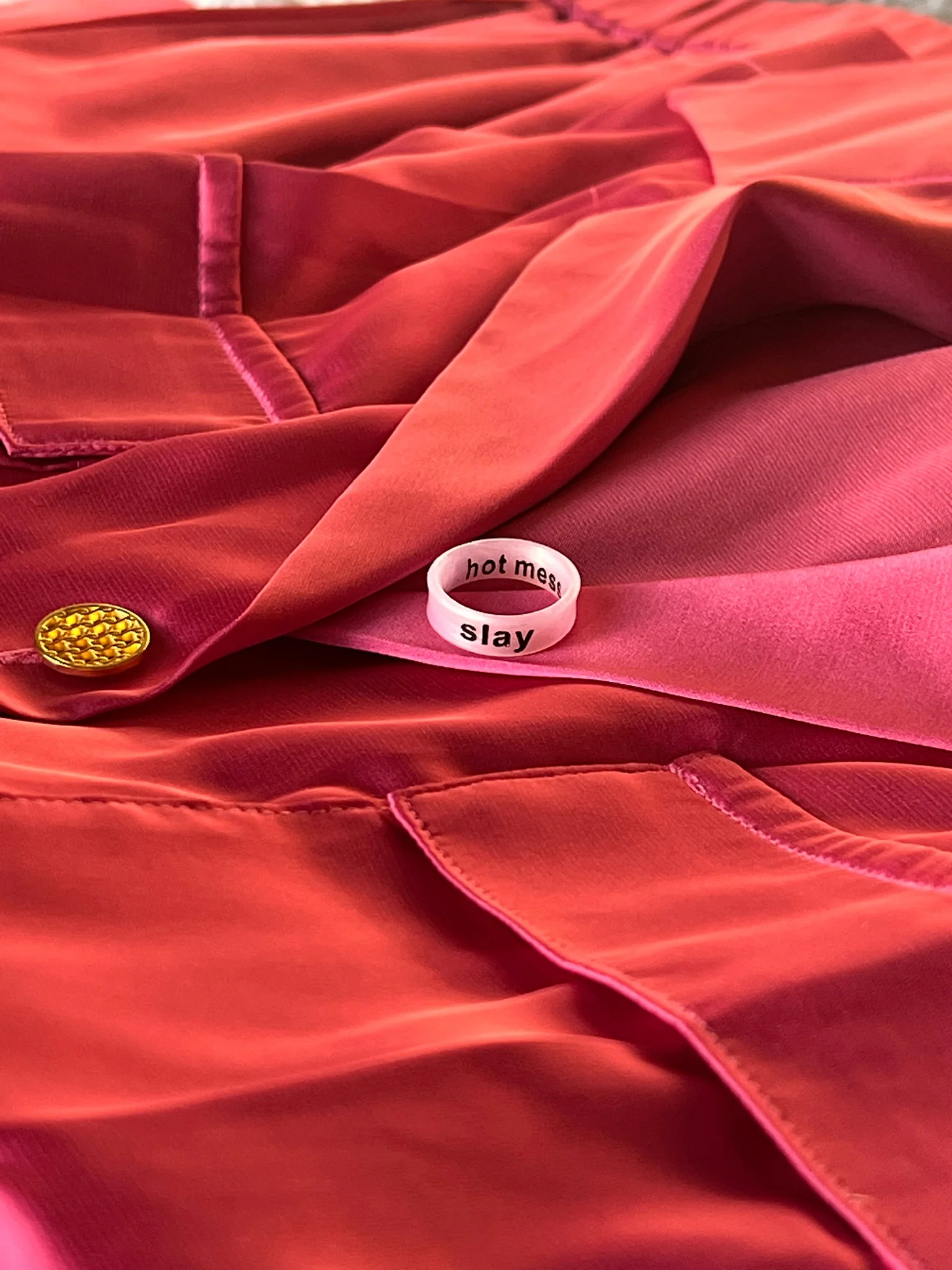 Flip Reversible hot mess / slay ring Ring - Image 15