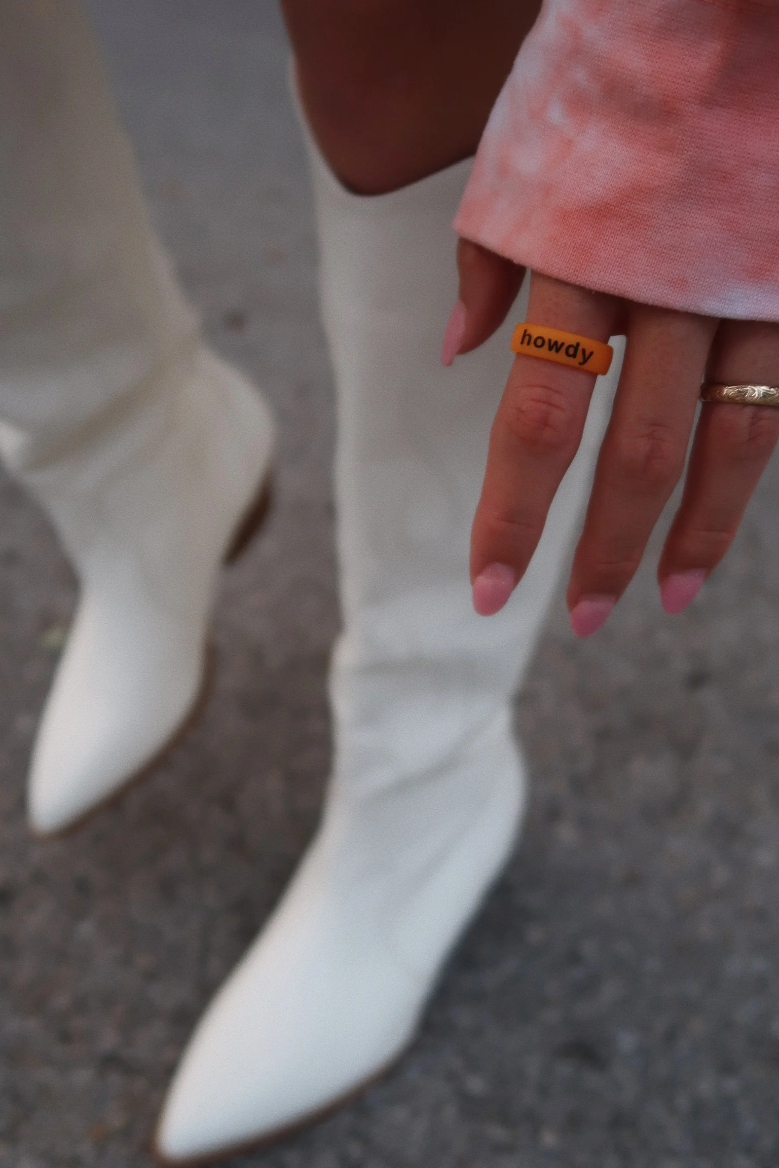 Flip Reversible howdy / y'all Ring - Image 14