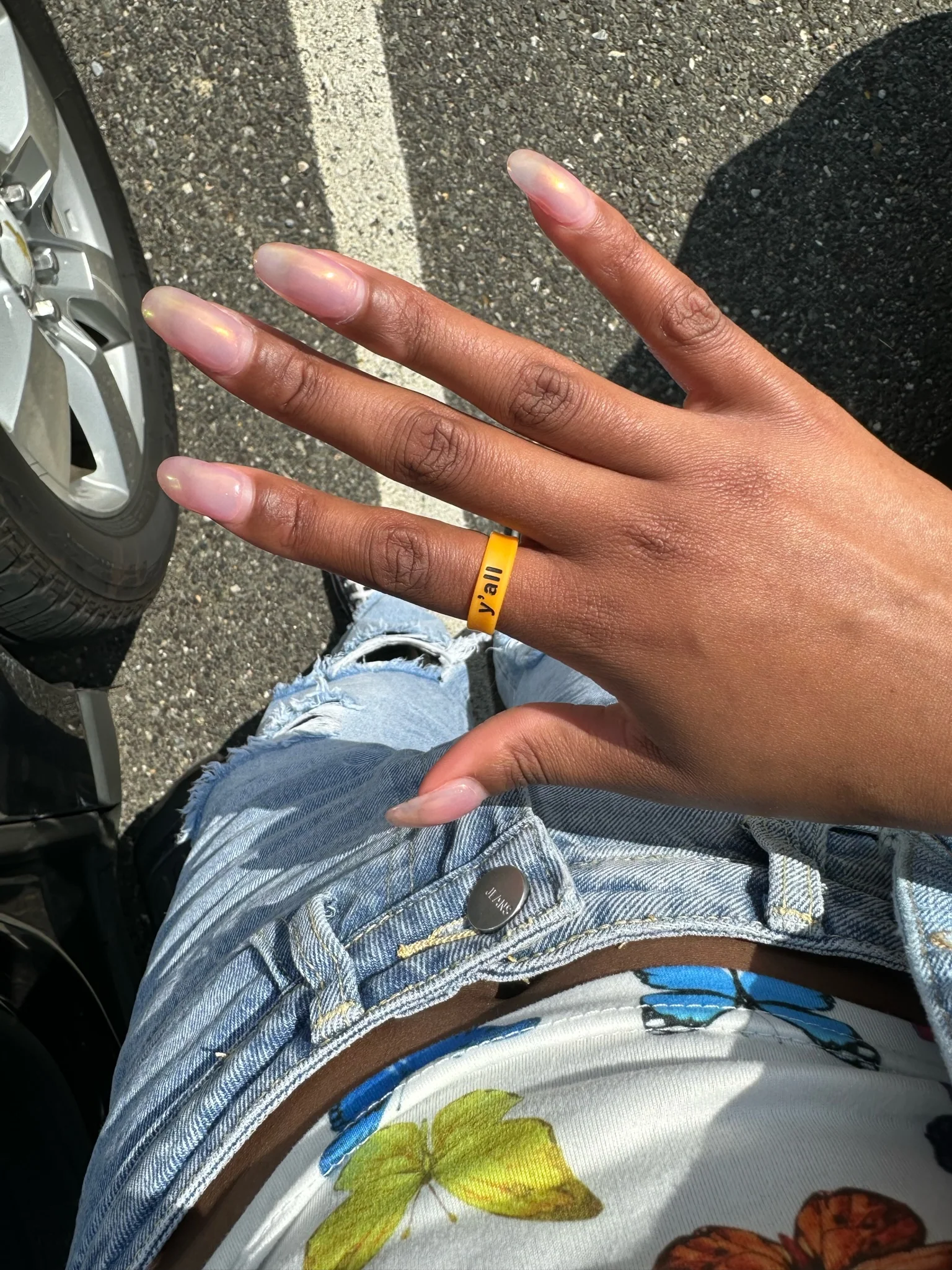 Flip Reversible howdy / y'all Ring - Image 22