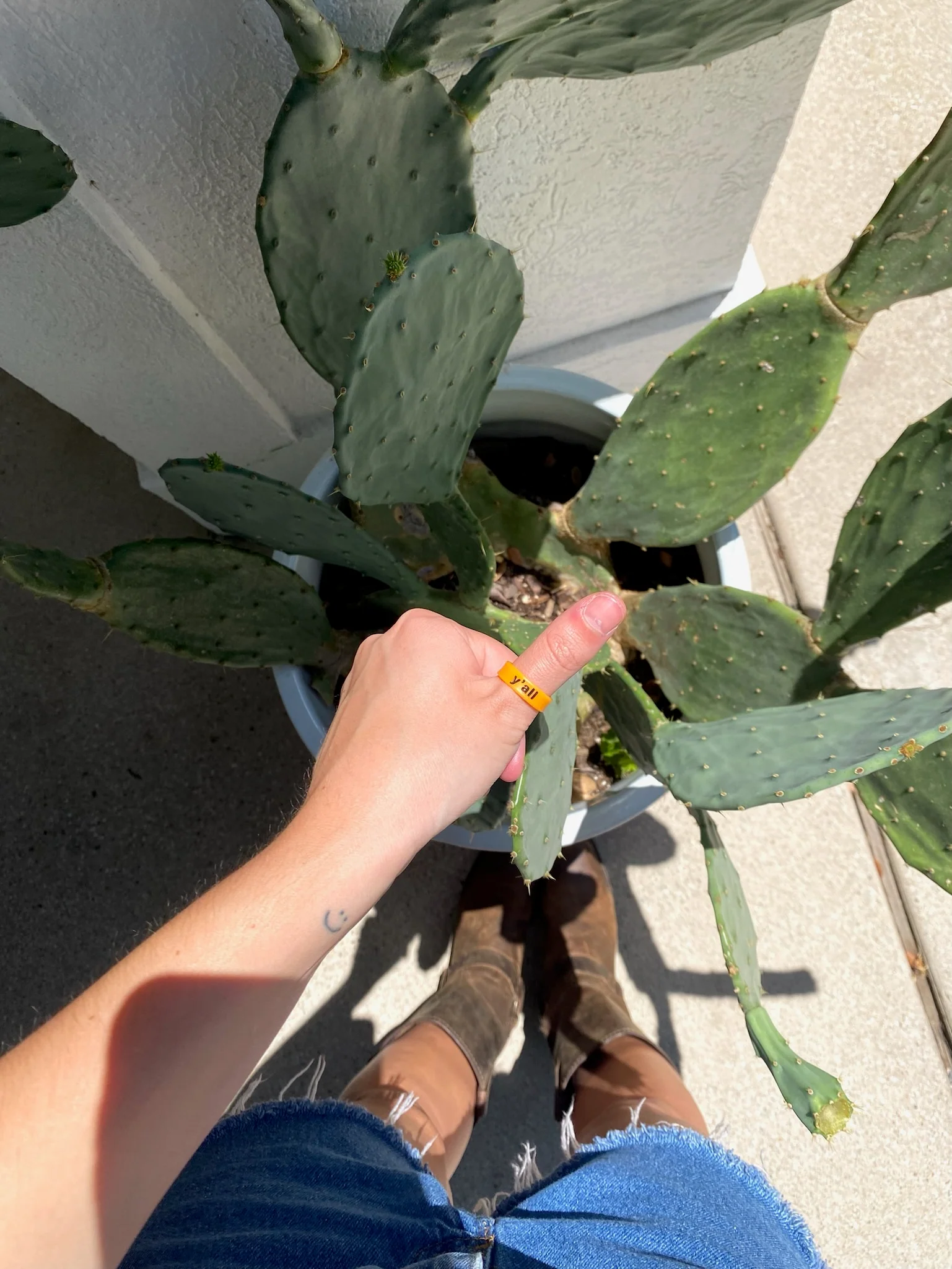 Flip Reversible howdy / y'all Ring - Image 26