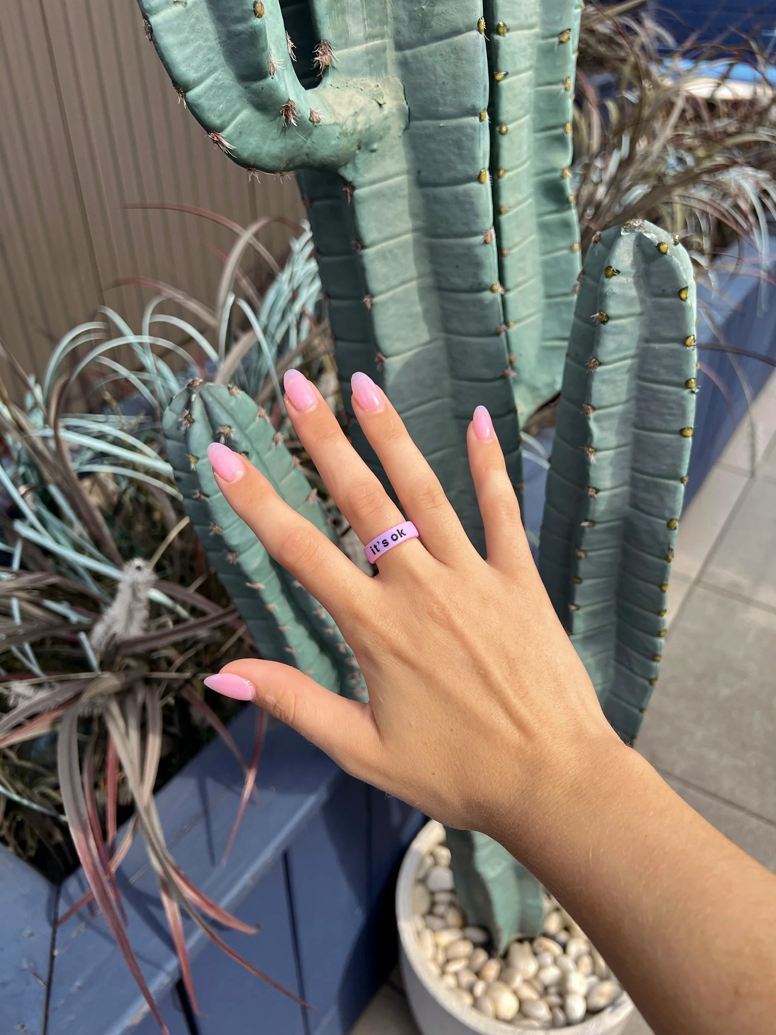 Flip Reversible it's ok / to not be ok ring - Image 13